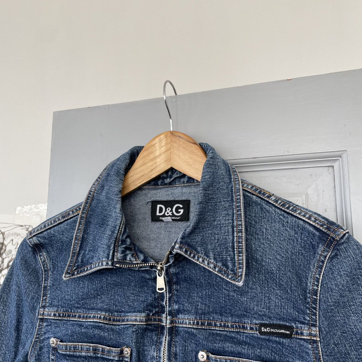 Dolce & Gabbana Vintage Dolce & Gabbana Blue Denim Jacket size S Size S / US 4 / IT 40 - 6 Thumbnail
