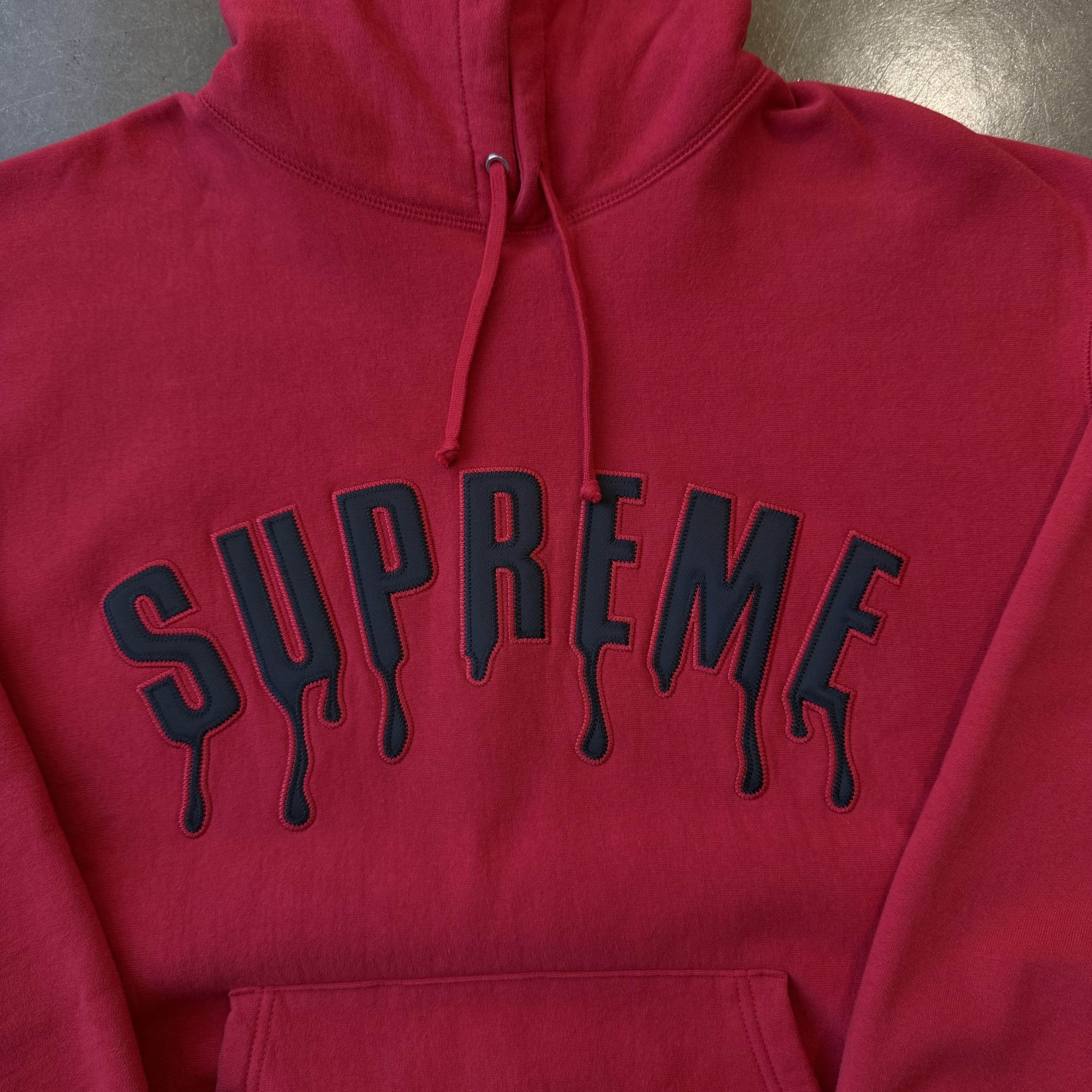 Supreme Size Large - Supreme Ghostface® Arc Hooded Sweatshirt 'Red' Size US L / EU 52-54 / 3 - 2 Thumbnail