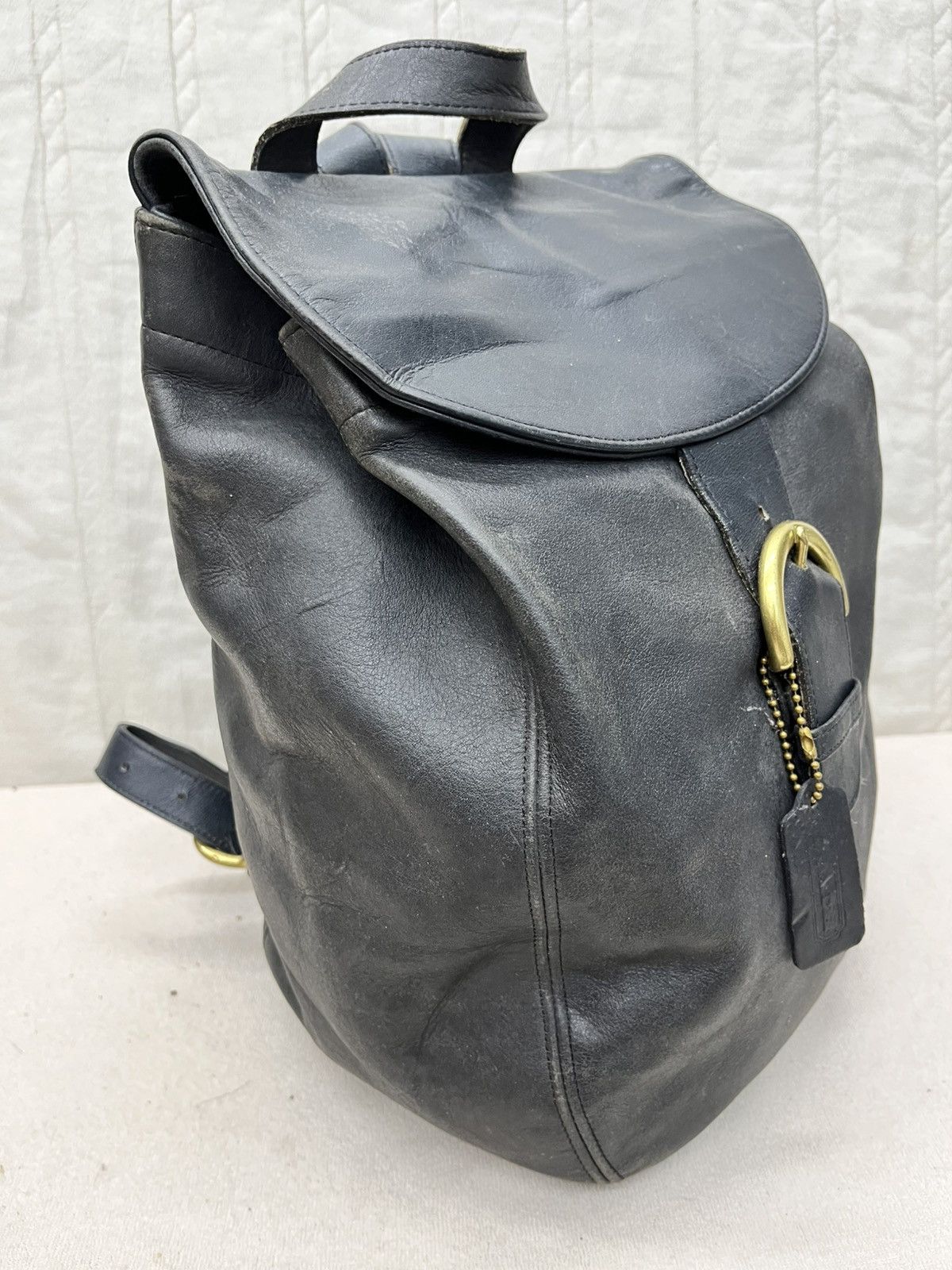 Coach × Vintage VTG COACH RUCKSACK LEATHER Size ONE SIZE - 3 Thumbnail