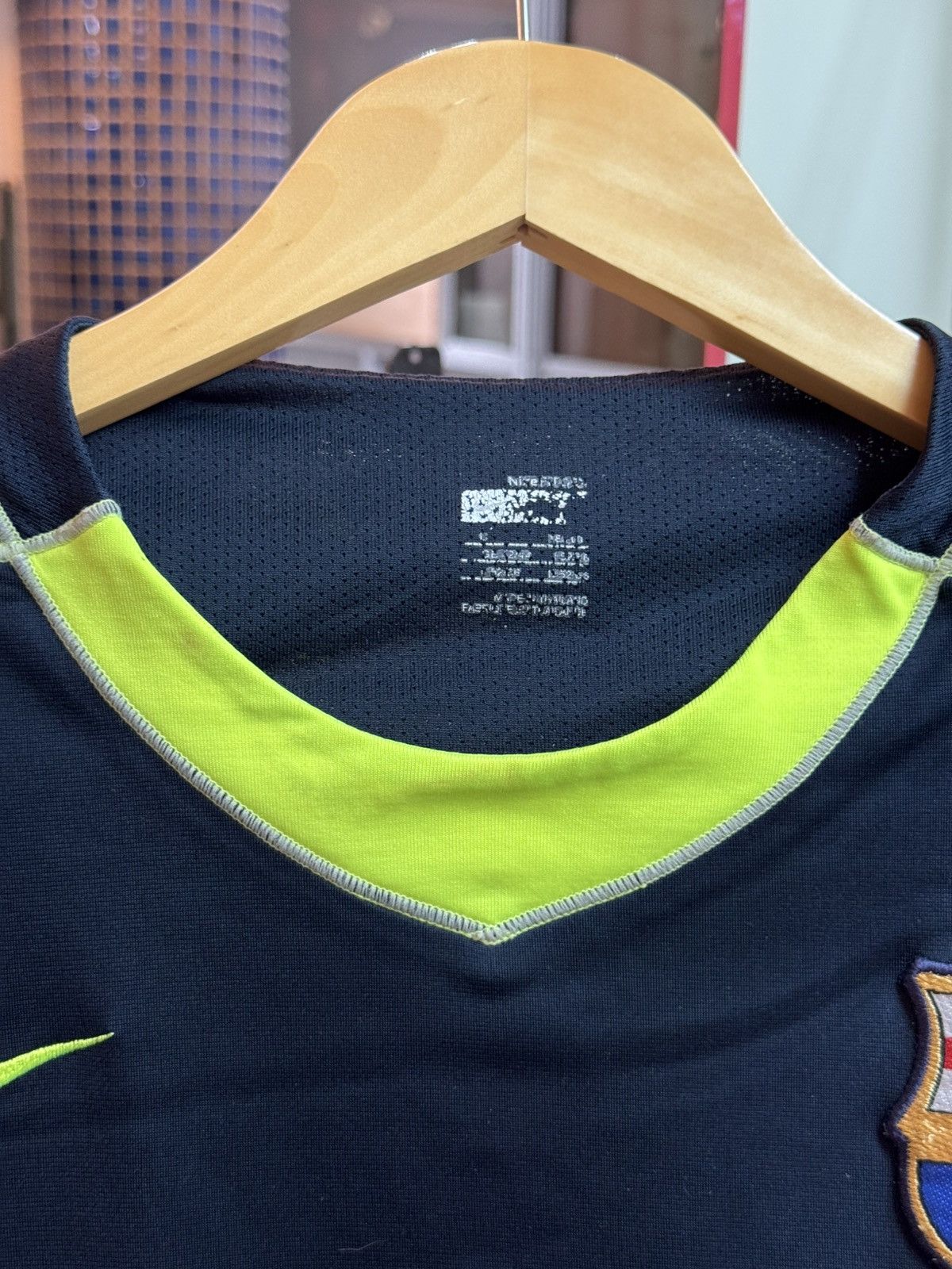 Nike Vintage FC Barcelona 2007-08 Nike Total 90 Training Jersey Size US M / EU 48-50 / 2 - 9 Thumbnail