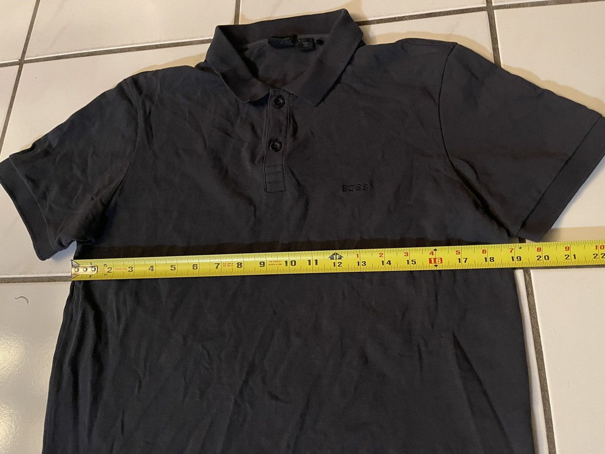 Hugo Boss Hugo Boss Polo Shirt Men's Large Regular Fit Navy Blue Size US L / EU 52-54 / 3 - 6 Thumbnail