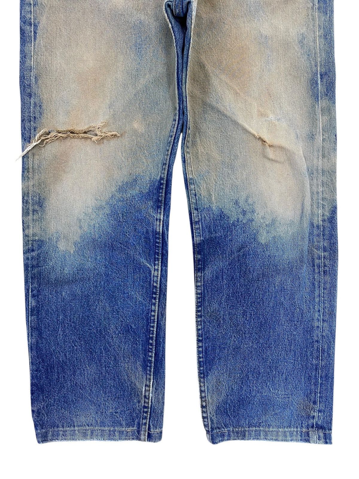 Levi's Vintage Levi’s Rusty Faded Wash Style Ripped Jeans Size US 32 / EU 48 - 9 Thumbnail