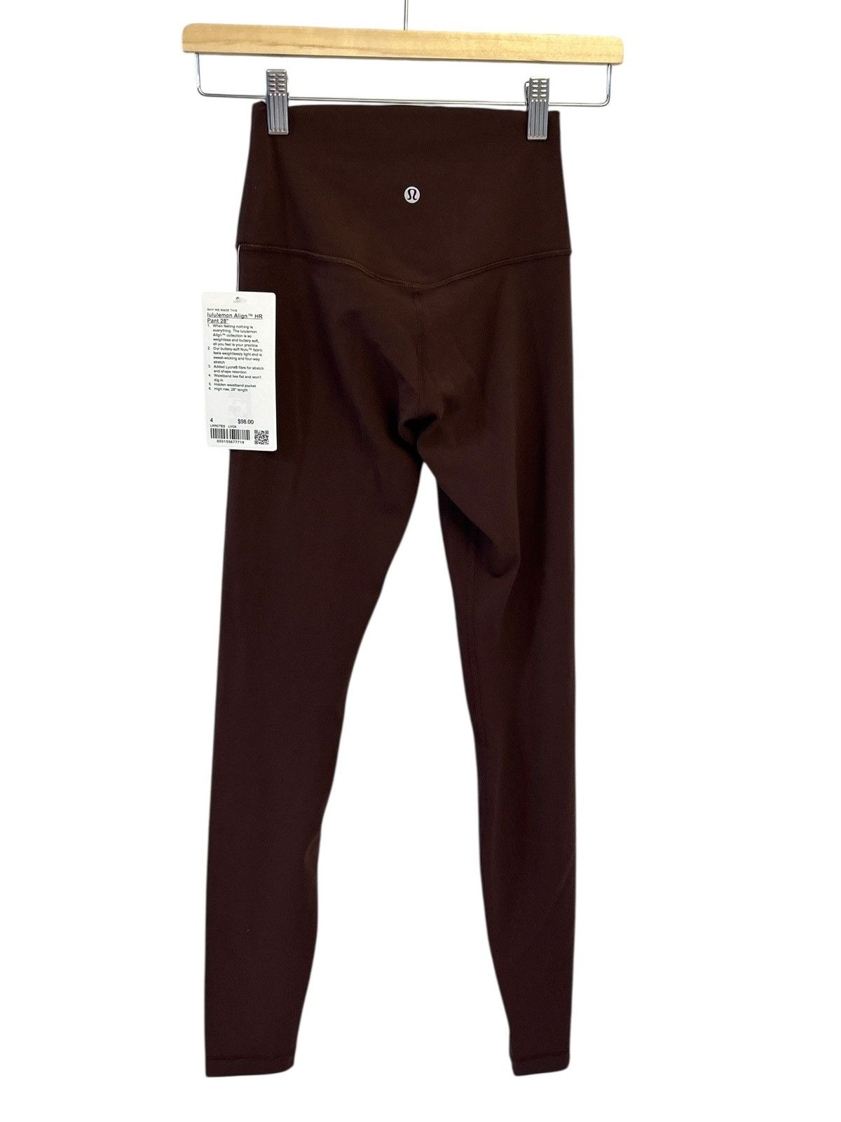 Lululemon Lululemon Align HR 28" Leggings/ Tight size 4 lava Cake New Size 27" / US 4 / IT 40 - 2 Thumbnail