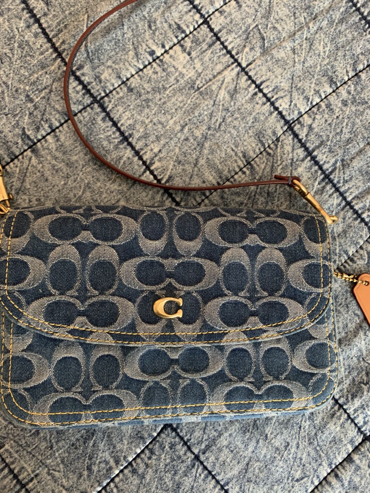 Coach Deadstock blue jesnd denjm y2k coacb crossbody Size ONE SIZE - 2 Thumbnail