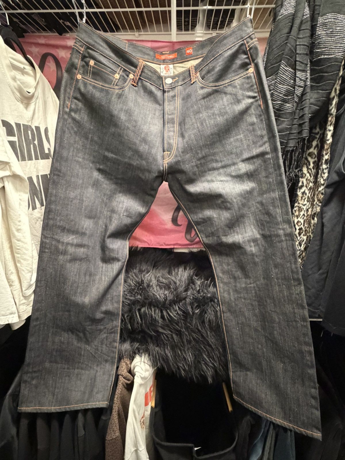 Ed Hardy Ed Hardy “Double Tiger” Denim Size US 40 / EU 56 - 8 Thumbnail