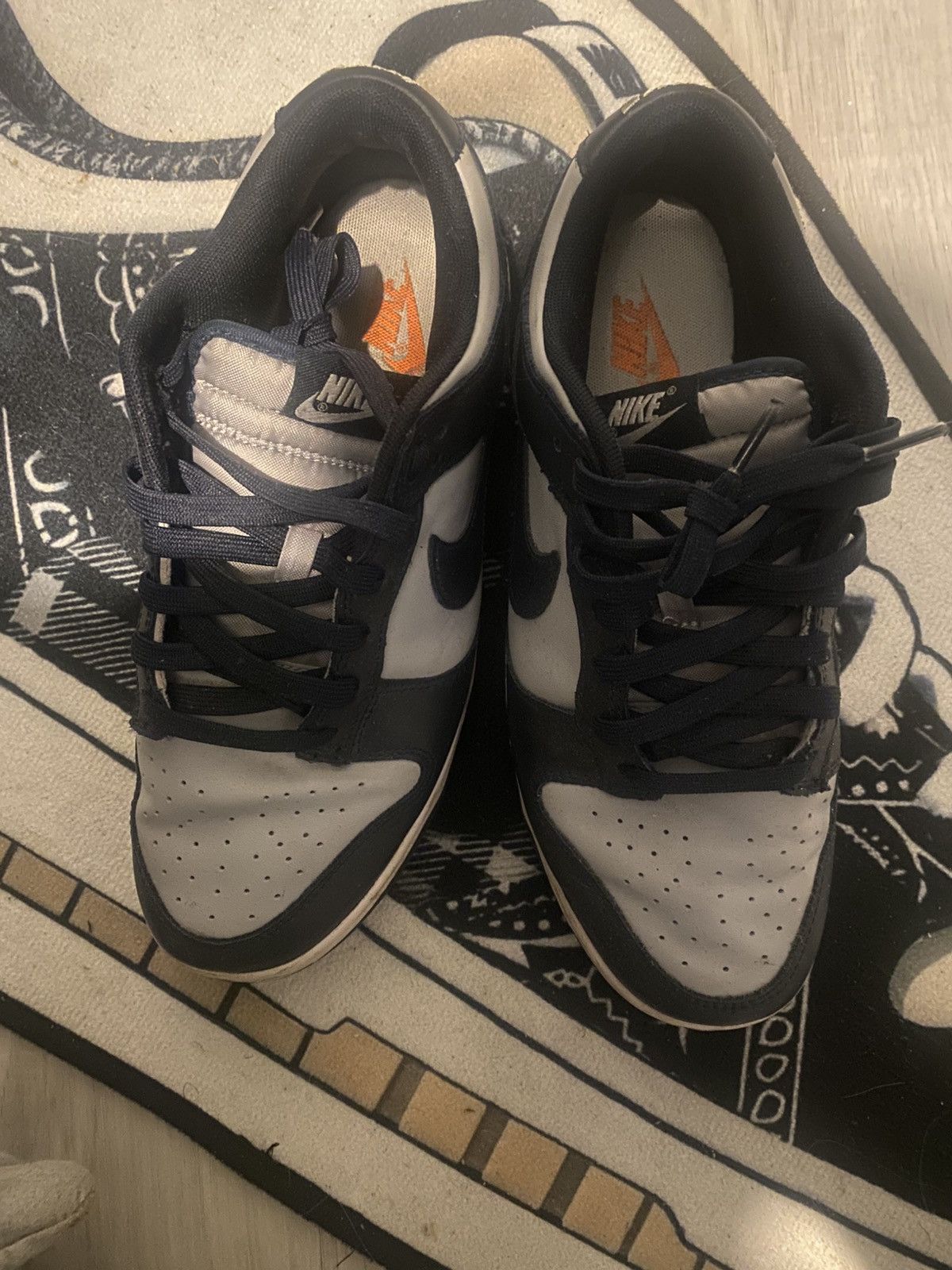 Nike Nike dunks low georgetown Size US 7.5 / EU 40-41 - 6 Thumbnail