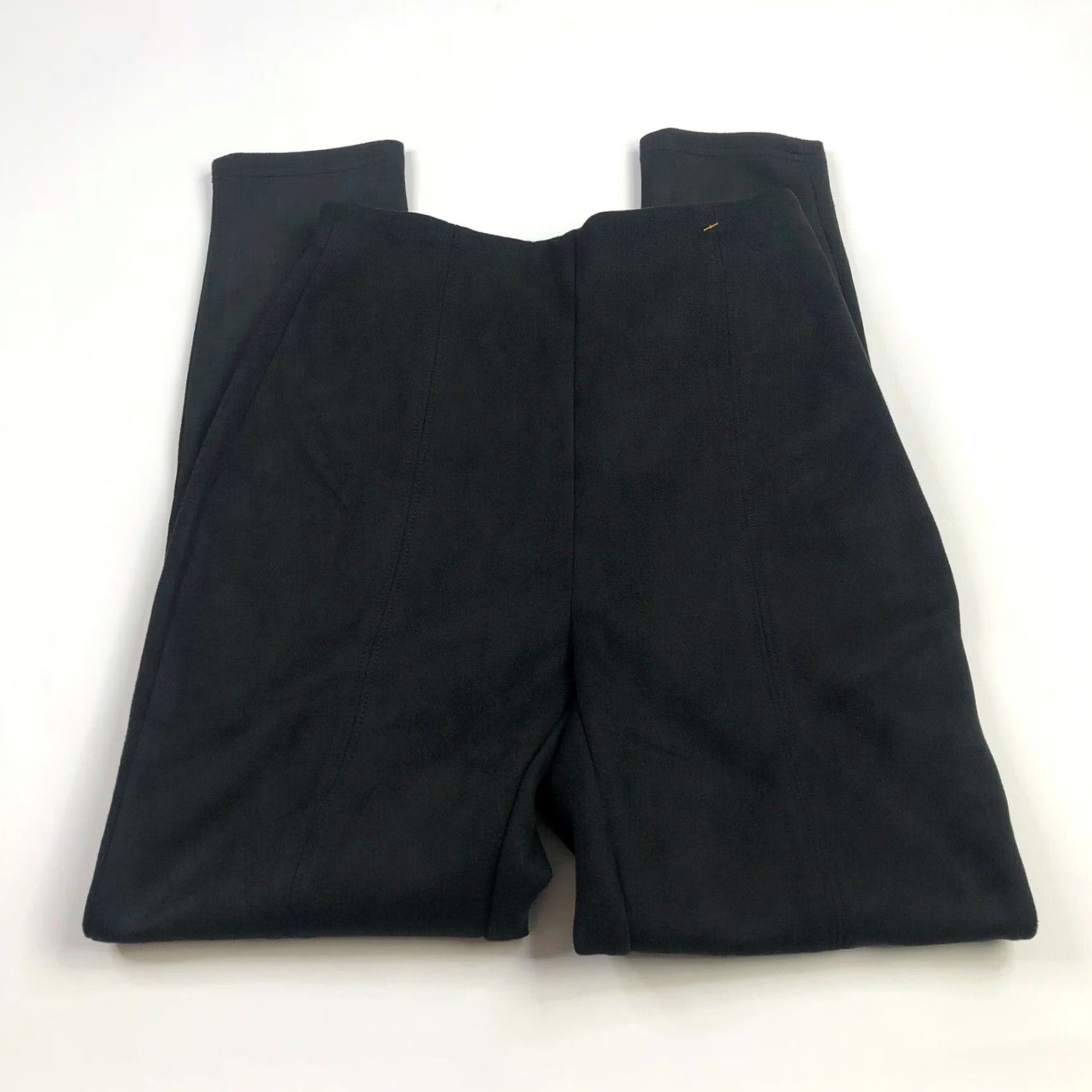 Aritzia Aritzia Babaton Faux Suede Pants Women's 0 Tag Regular Rise High Inseam 27.5 In Zip Pull On Size 42" / US 20 - 3 Thumbnail