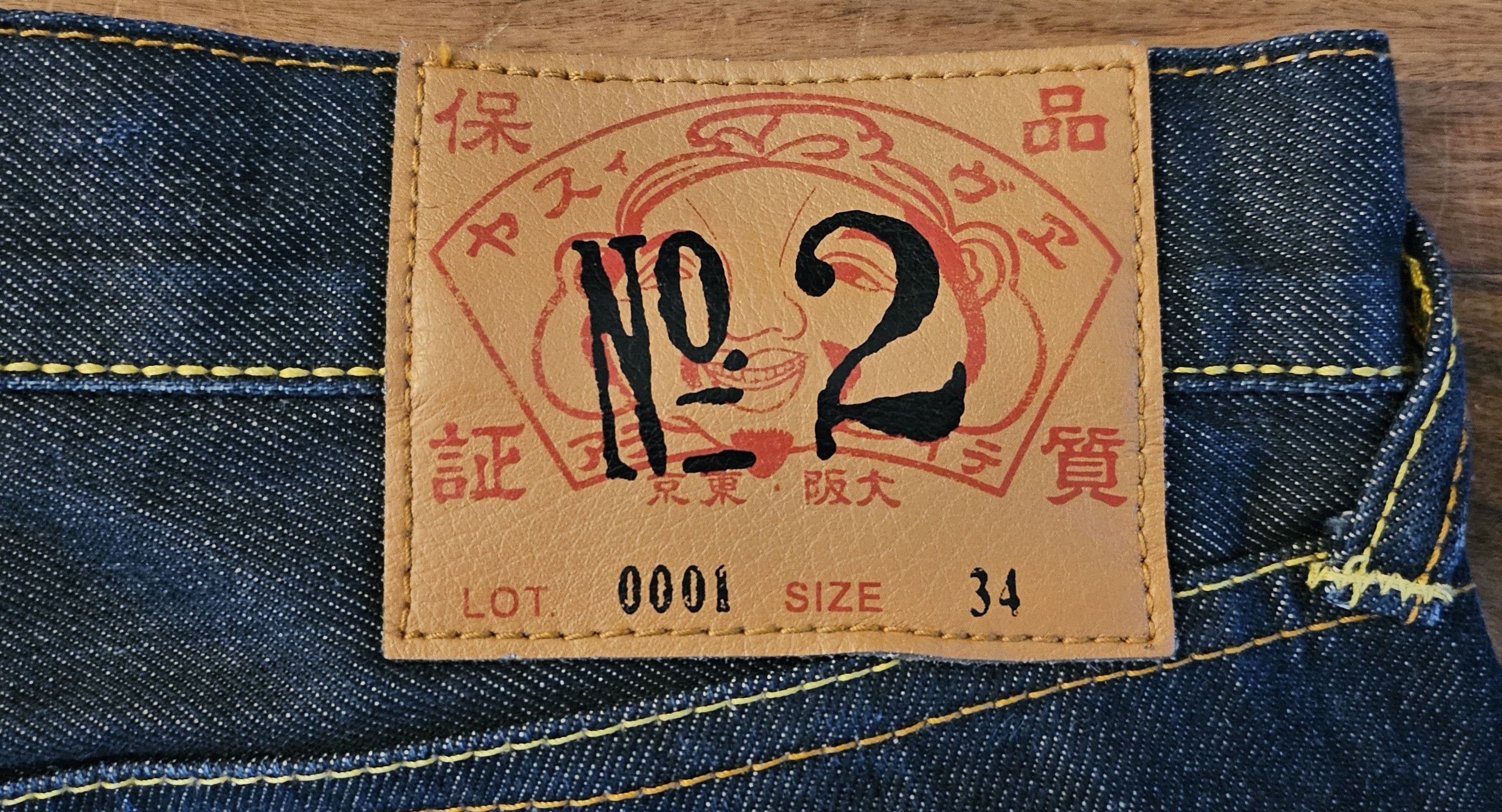 Evisu Evisu 2000 Style Hand Painted Red Daicock and Kanji Jean Size US 34 / EU 50 - 3 Thumbnail