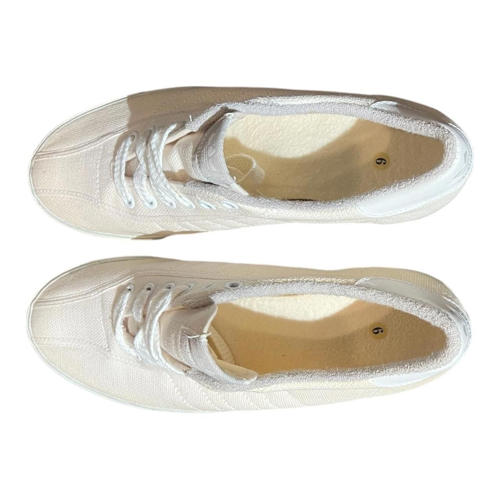Adidas Vintage 70/80s Adidas White Canvas Tennis Shoe Size US 9 / IT 39 - 7 Thumbnail