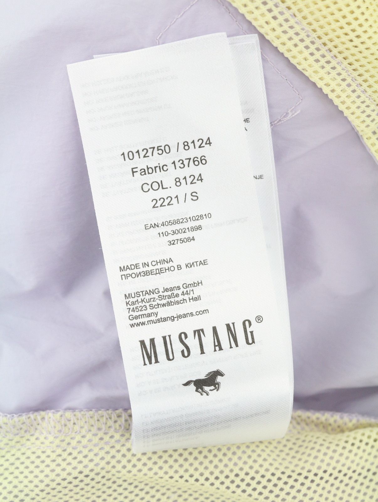 Mustang HANNA LIGHT S Light Purple Jacket 87990 Size S / US 4 / IT 40 - 8 Thumbnail