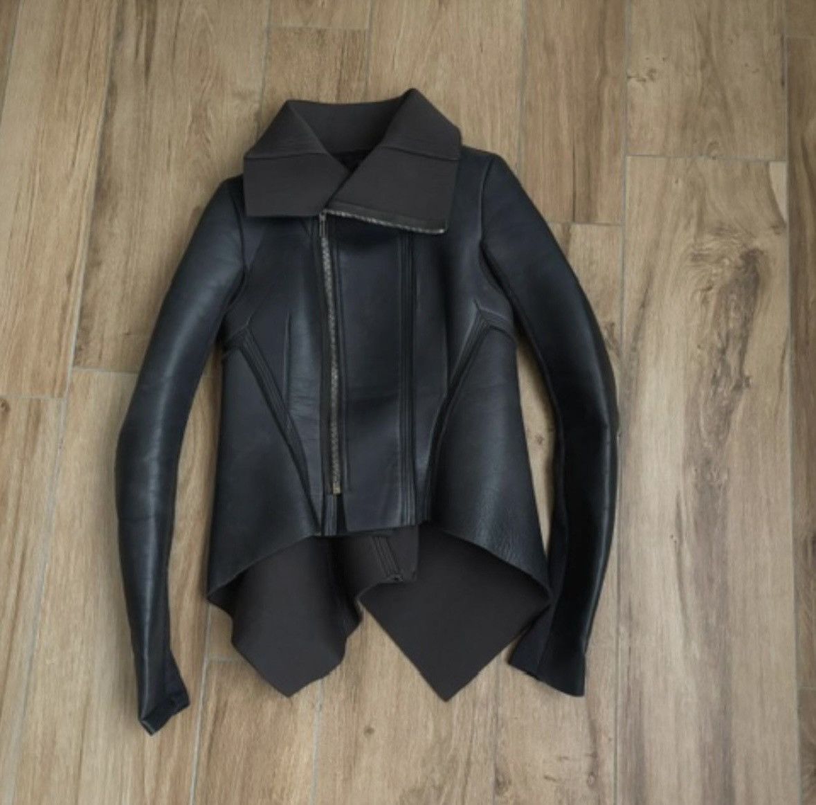 Rick Owens Lilies Rick Owens Knitted patchwork jacket 2503 Size M / US 6-8 / IT 42-44 - 1 Thumbnail