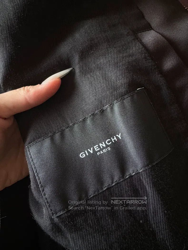 Givenchy Givenchy Size52 Dark Madonna Jacket, Silk Version Size US M / EU 48-50 / 2 - 5 Thumbnail