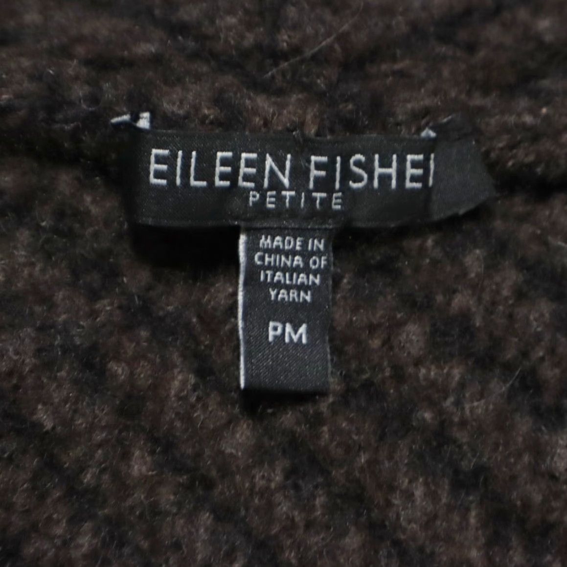Eileen Fisher Eileen Fisher Open Front Wool Cardigan Sweatshirt Brown Women's PM Shirt Size M / US 6-8 / IT 42-44 - 6 Thumbnail