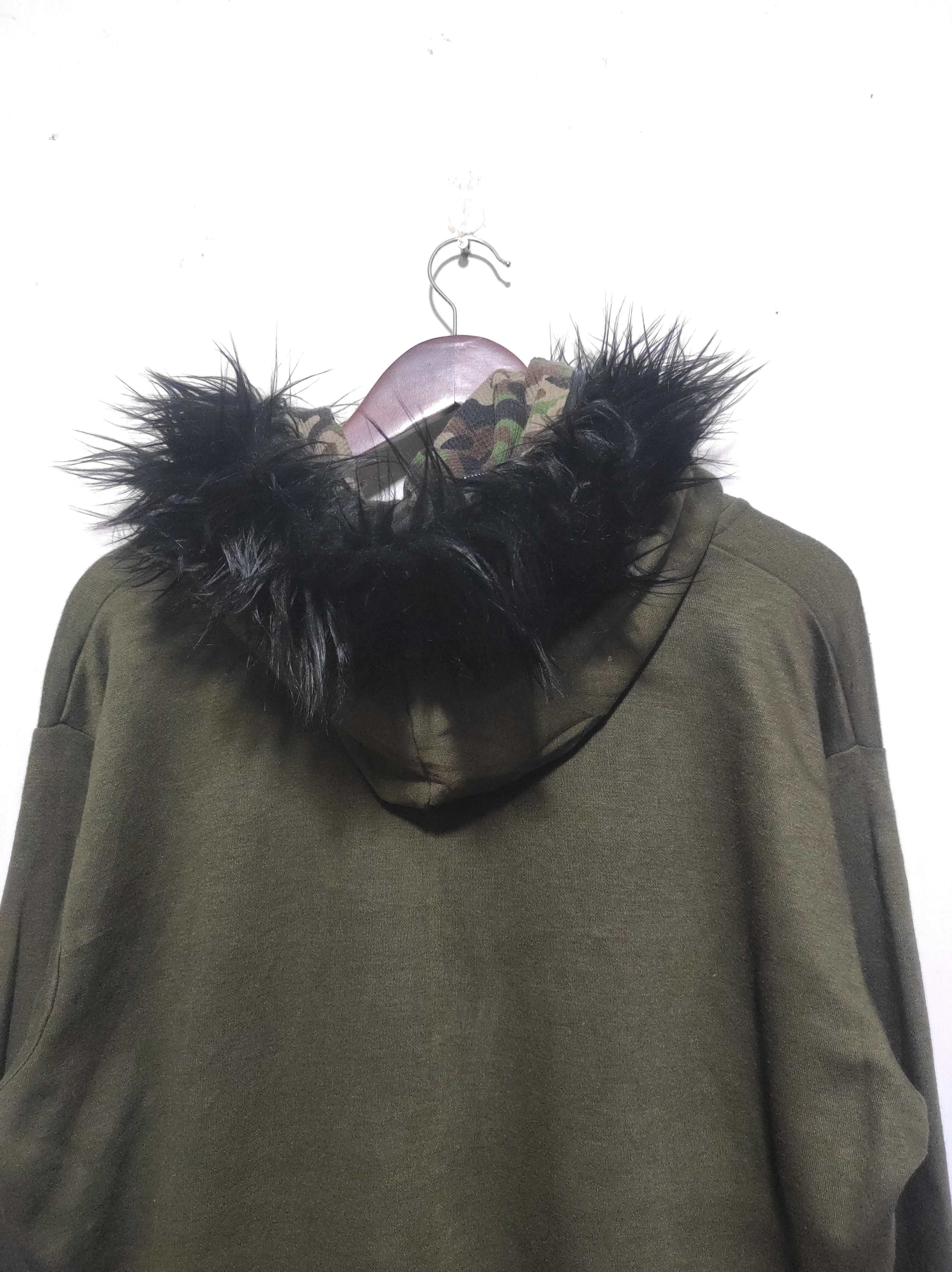 Hysteric Glamour Rimaster camo Zipper Fur 2 Hoodie IfSixWasNine LGB style Size US L / EU 52-54 / 3 - 11 Thumbnail