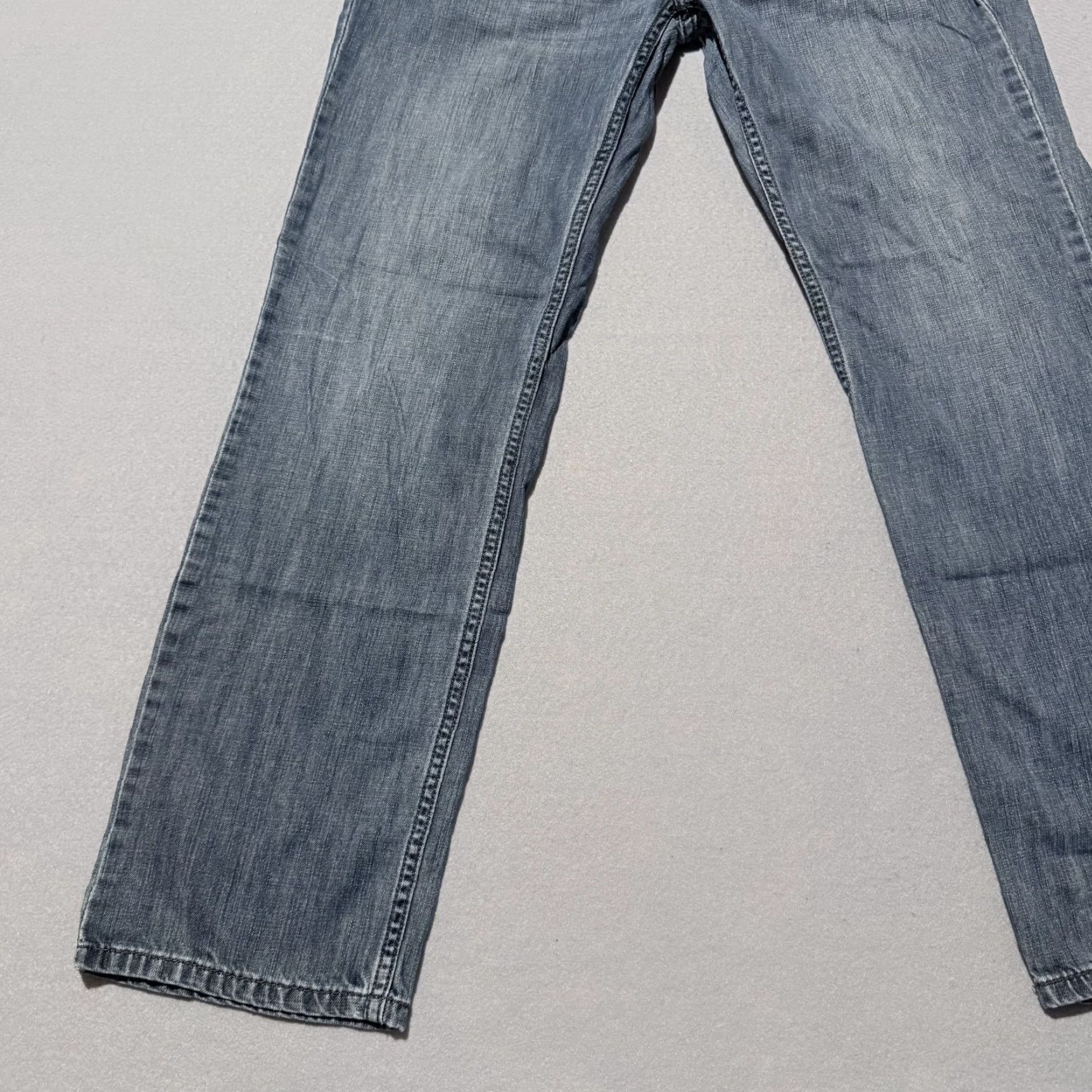 Levi's Levi's 514 Jeans Men Blue Denim Low Rise 30x30 Straight Pockets Vintage Logo 90s Size US 30 / EU 46 - 5 Thumbnail