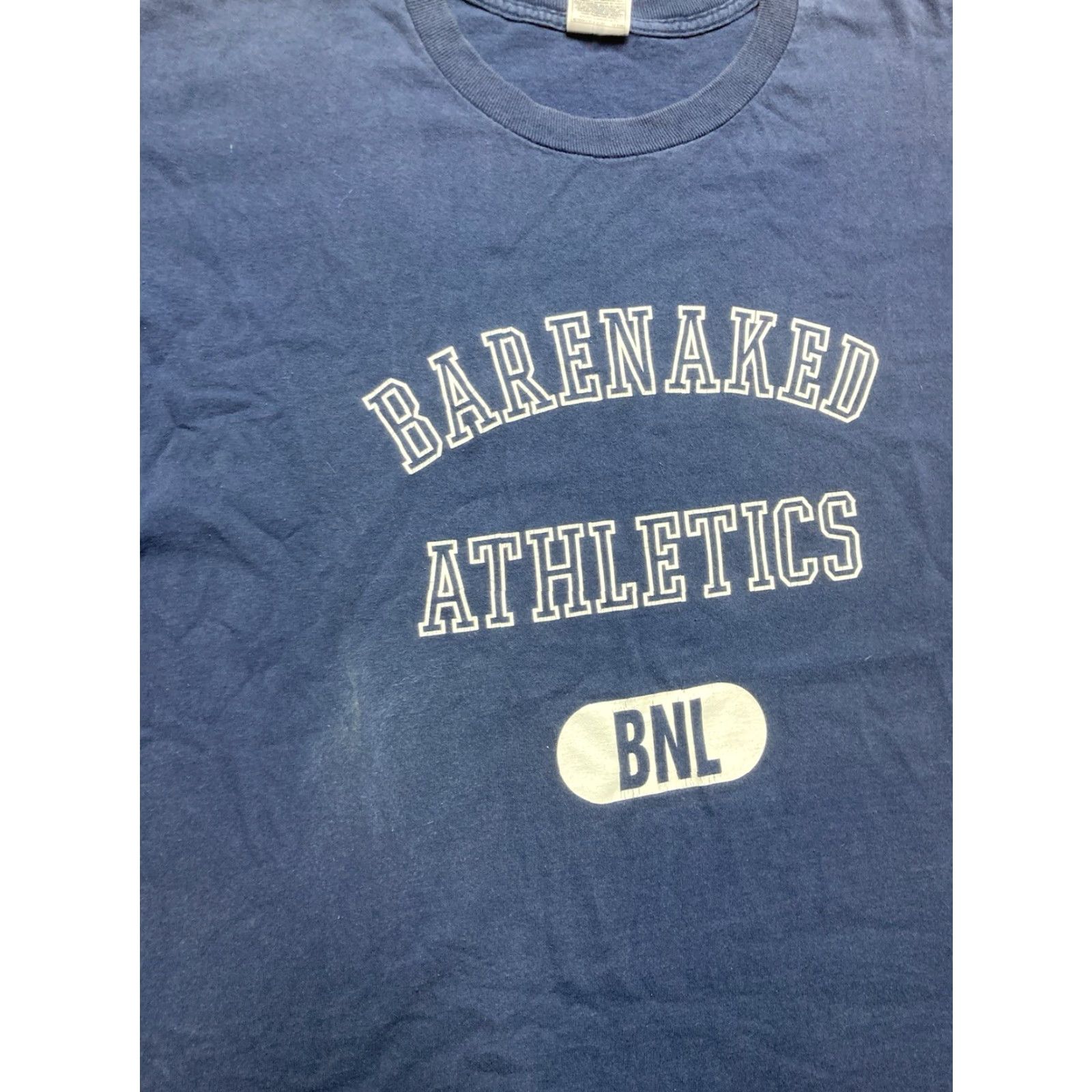 Fruit Of The Loom VINTAGE Barenaked Ladies Graphic T Shirt Athletics BNL Rock Tour Band Tee XL Men blue Shirt Size US XL / EU 56 / 4 - 2 Thumbnail