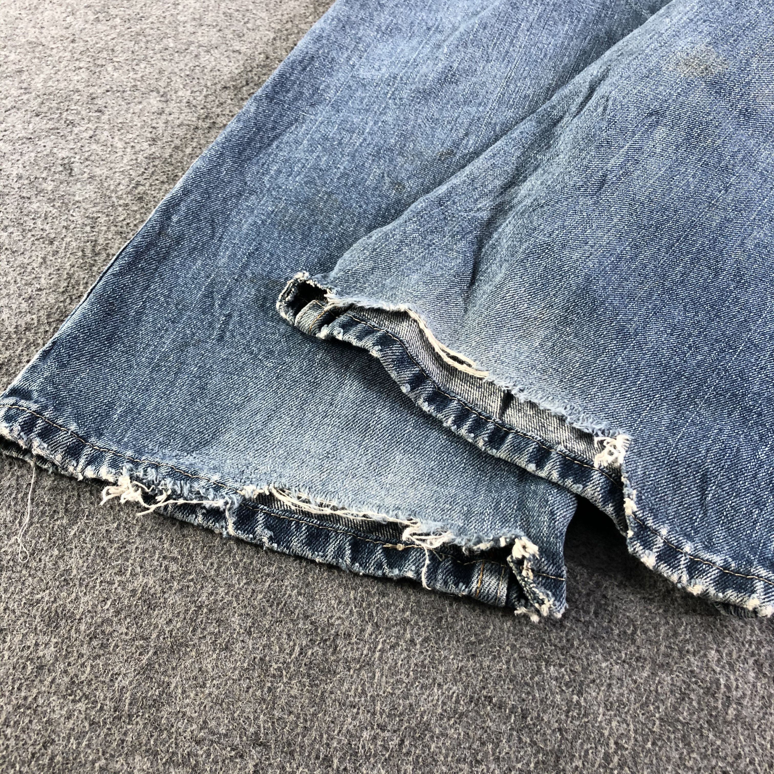 Levi's Vintage Blue Wash Levis 527 Flare Jeans-J3149 Size US 34 / EU 50 - 6 Thumbnail
