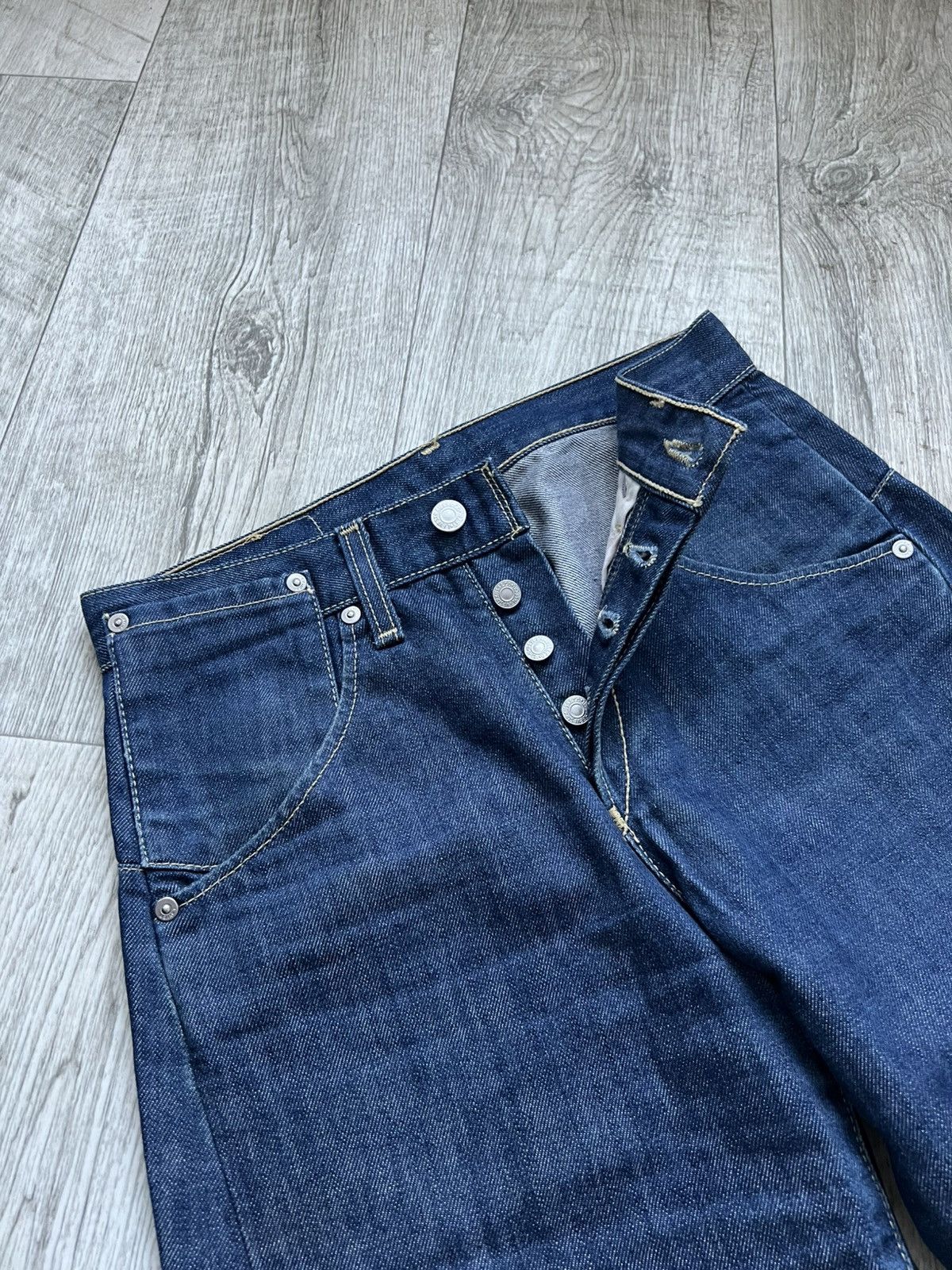 Levi's Crazy Vintage Levis Engineered Japan Jeans Hysteric Glamour Size 22" - 12 Thumbnail