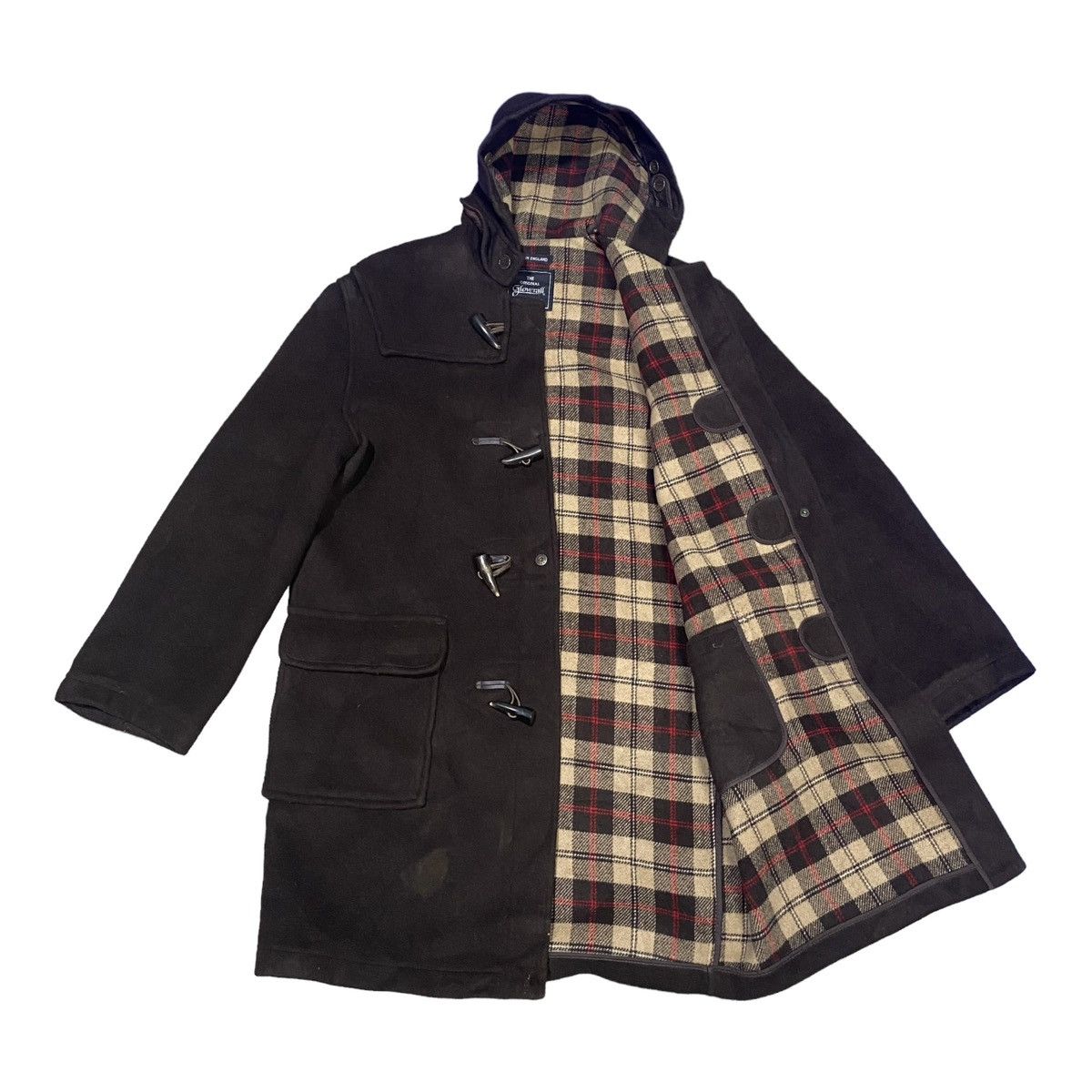 Gloverall Vintage Long Wool Jacket Gloverall England Size US XL / EU 56 / 4 - 1 Thumbnail