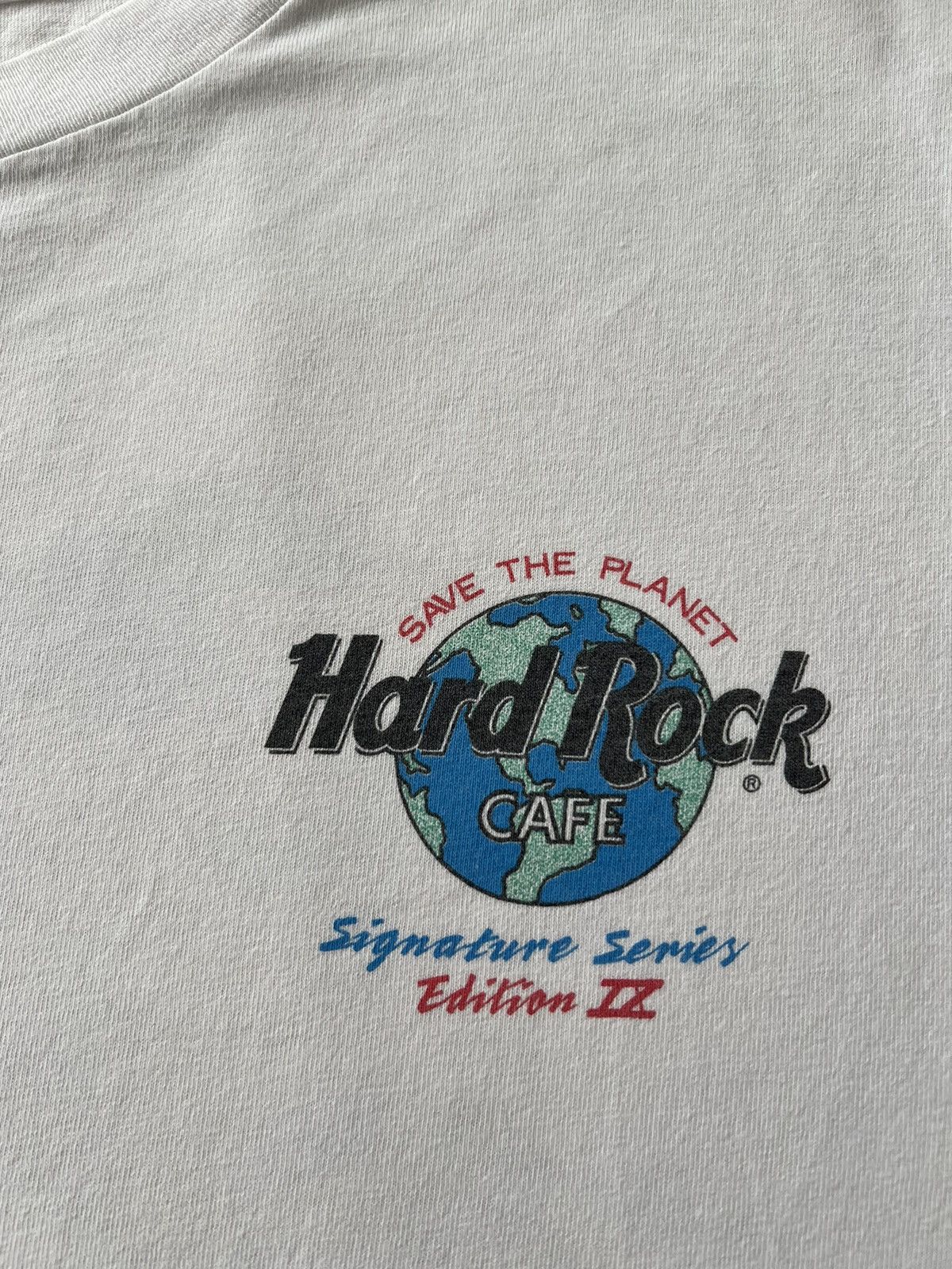 Hard Rock Cafe Vintage 1994 Hard Rock Cafe Don Henley Eagles Earth Art Tee Size US XL / EU 56 / 4 - 4 Thumbnail