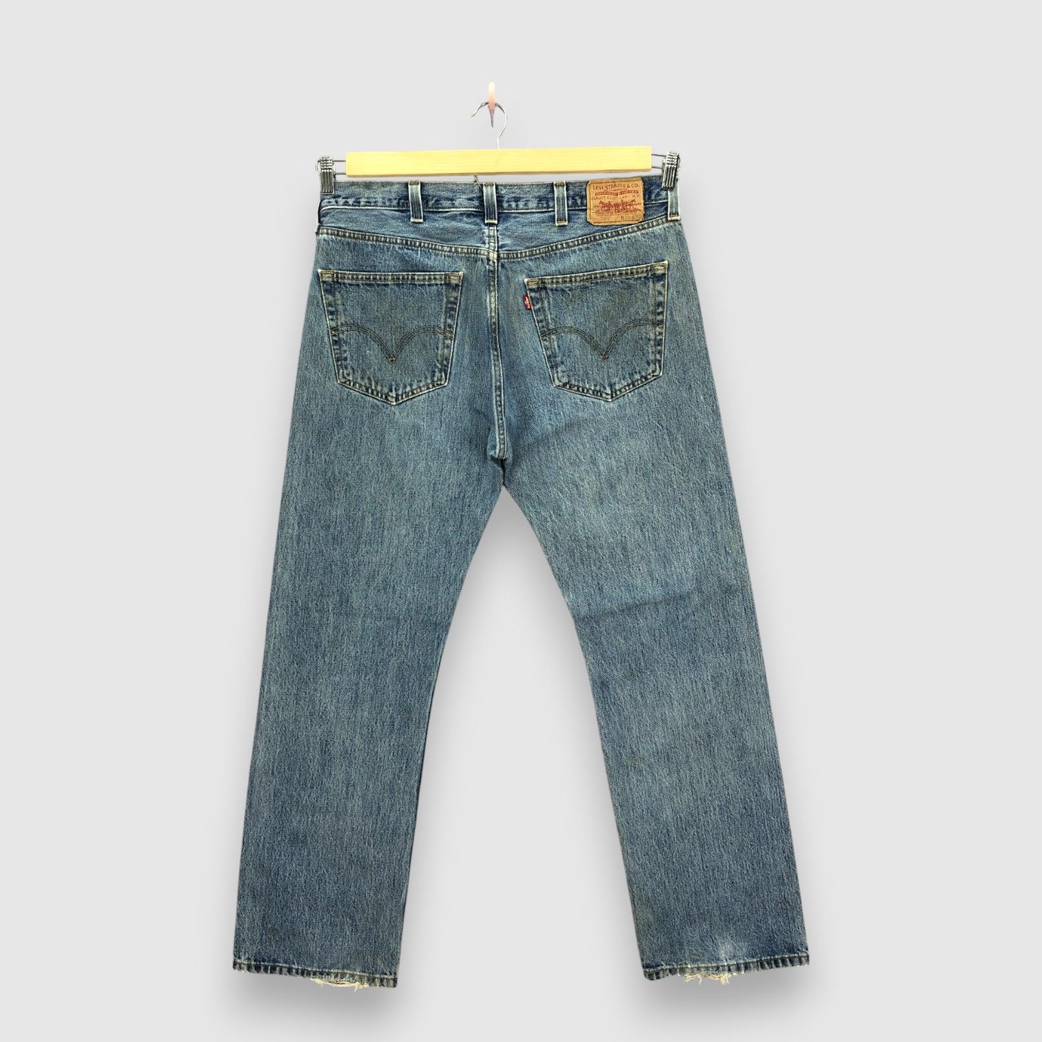 Levi's Vintage Y2K Levis 501 Jeans Levi's Faded Stone Wash Denim Size US 36 / EU 52 - 2 Thumbnail