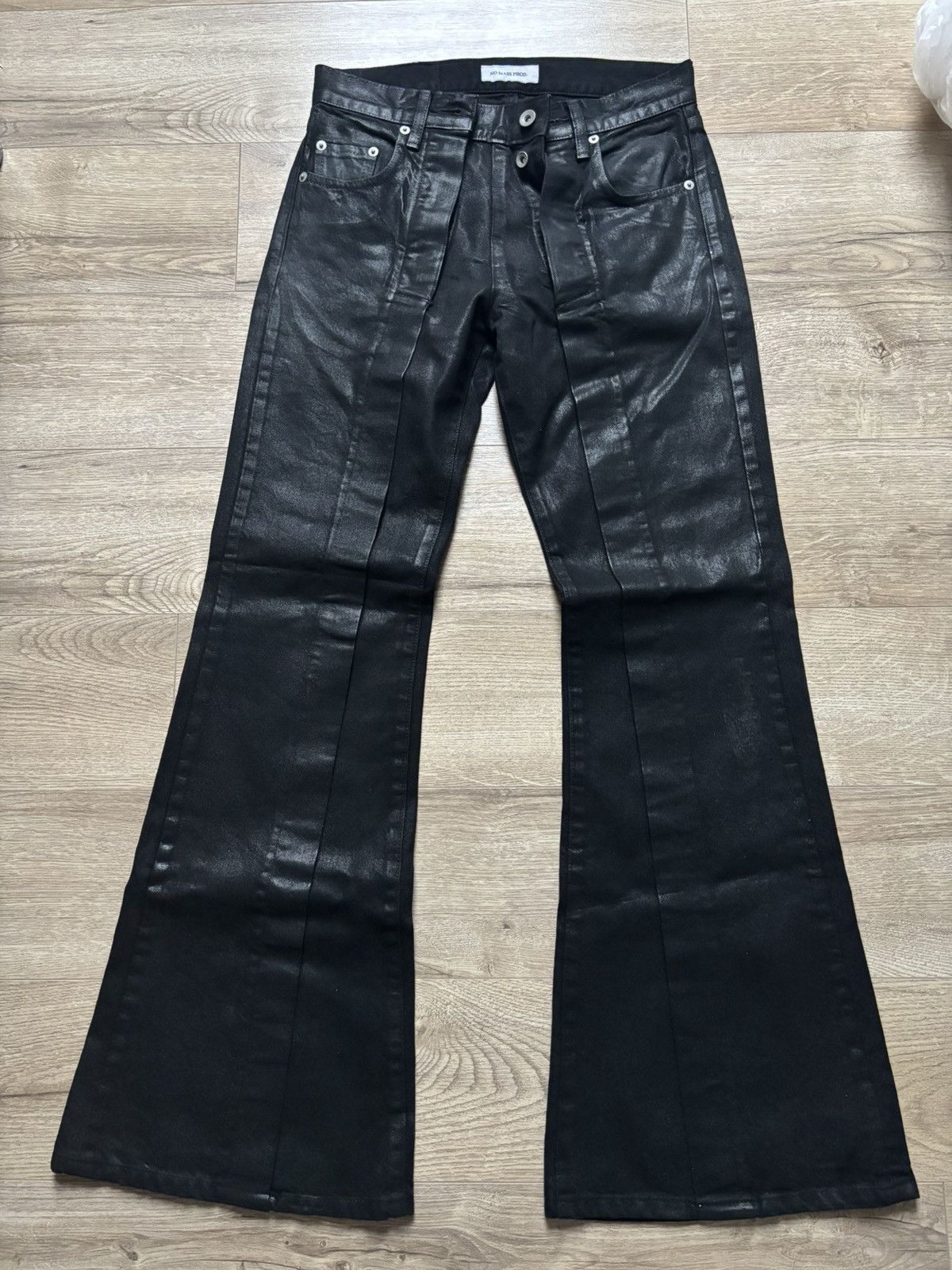 パンツ no mass prod 01GLM flare jeans NO MASS PROD Flared jeans