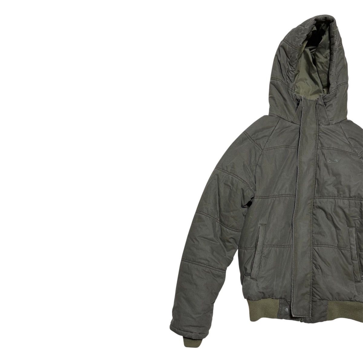 55DSL 2000s DIESEL 55DSL HOODED BOMBER JACKET Y2K Size US S / EU 44-46 / 1 - 3 Thumbnail