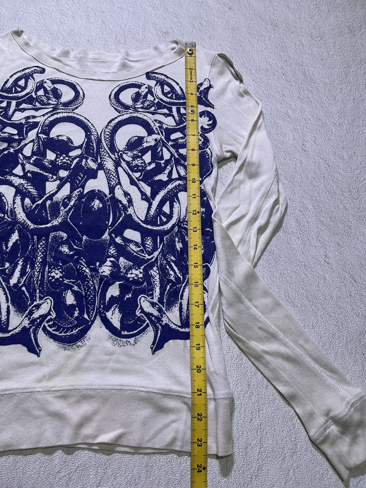 Japanese Brand Y2K long sleeve tshirt modusa style Size S / US 4 / IT 40 - 7 Thumbnail