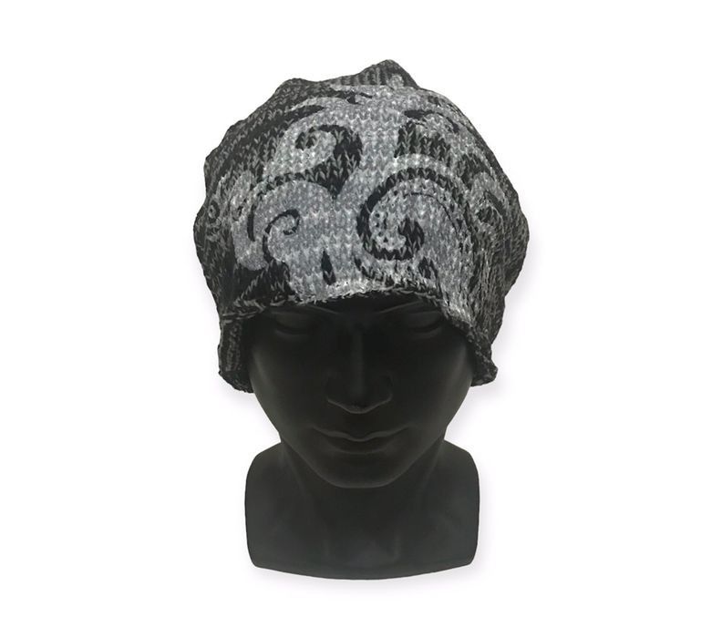 image of Amina Big Logo Beanie Hat, Men's