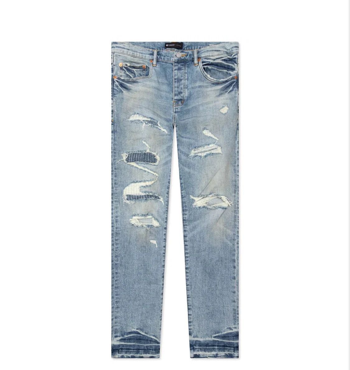 Purple Brand Purple Brand Jeans P001-LIVI Light Indigo Vintage Size US 30 / EU 46 - 1 Thumbnail
