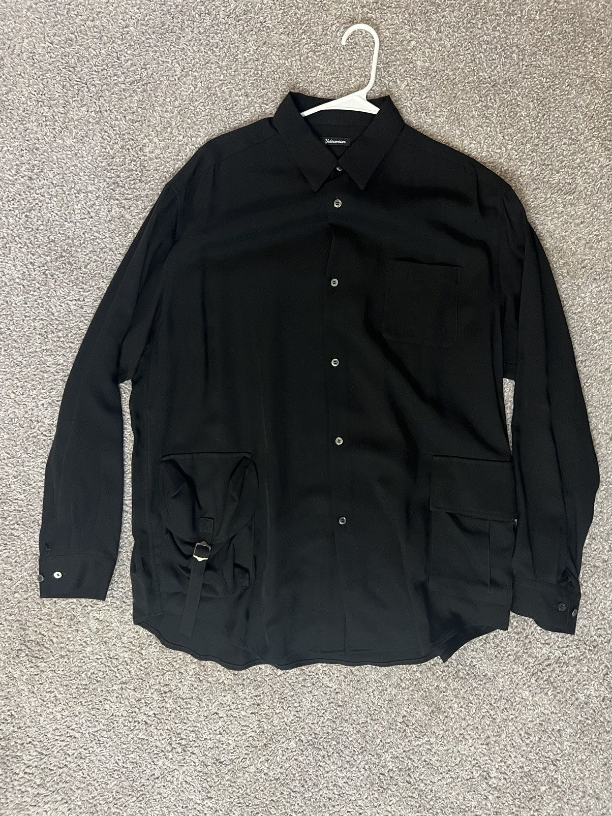 Undercover Undercover oversized button down long sleeve shirt XL XXL Size US XXL / EU 58 / 5 - 1 Thumbnail