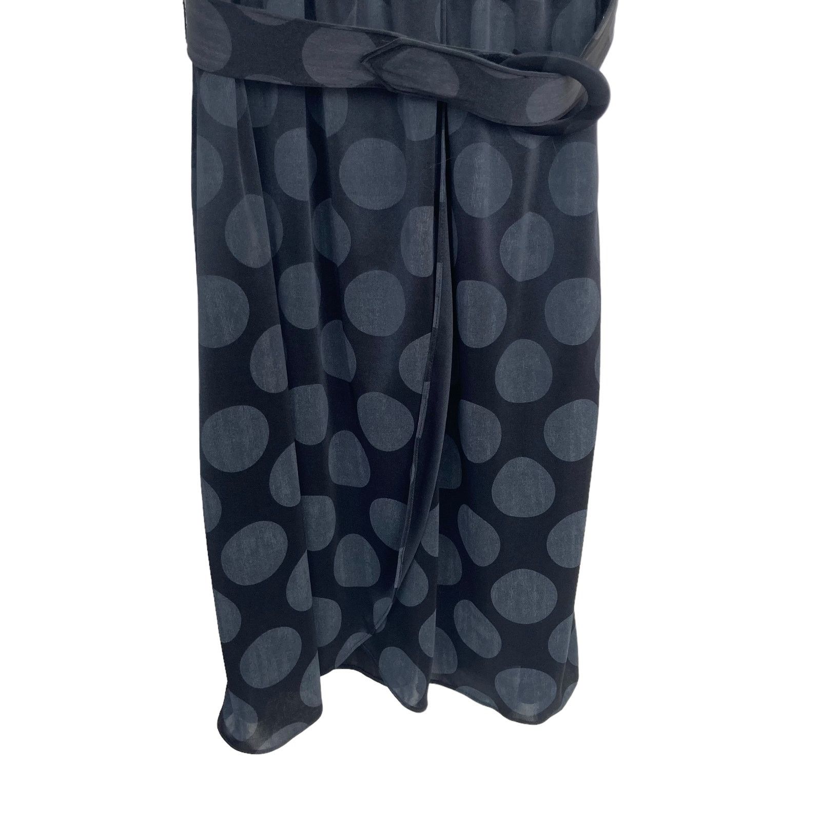 Vintage Vintage Sprouts Union Made Black Polka Dot Dress Sz 7 Size M / US 6-8 / IT 42-44 - 3 Thumbnail
