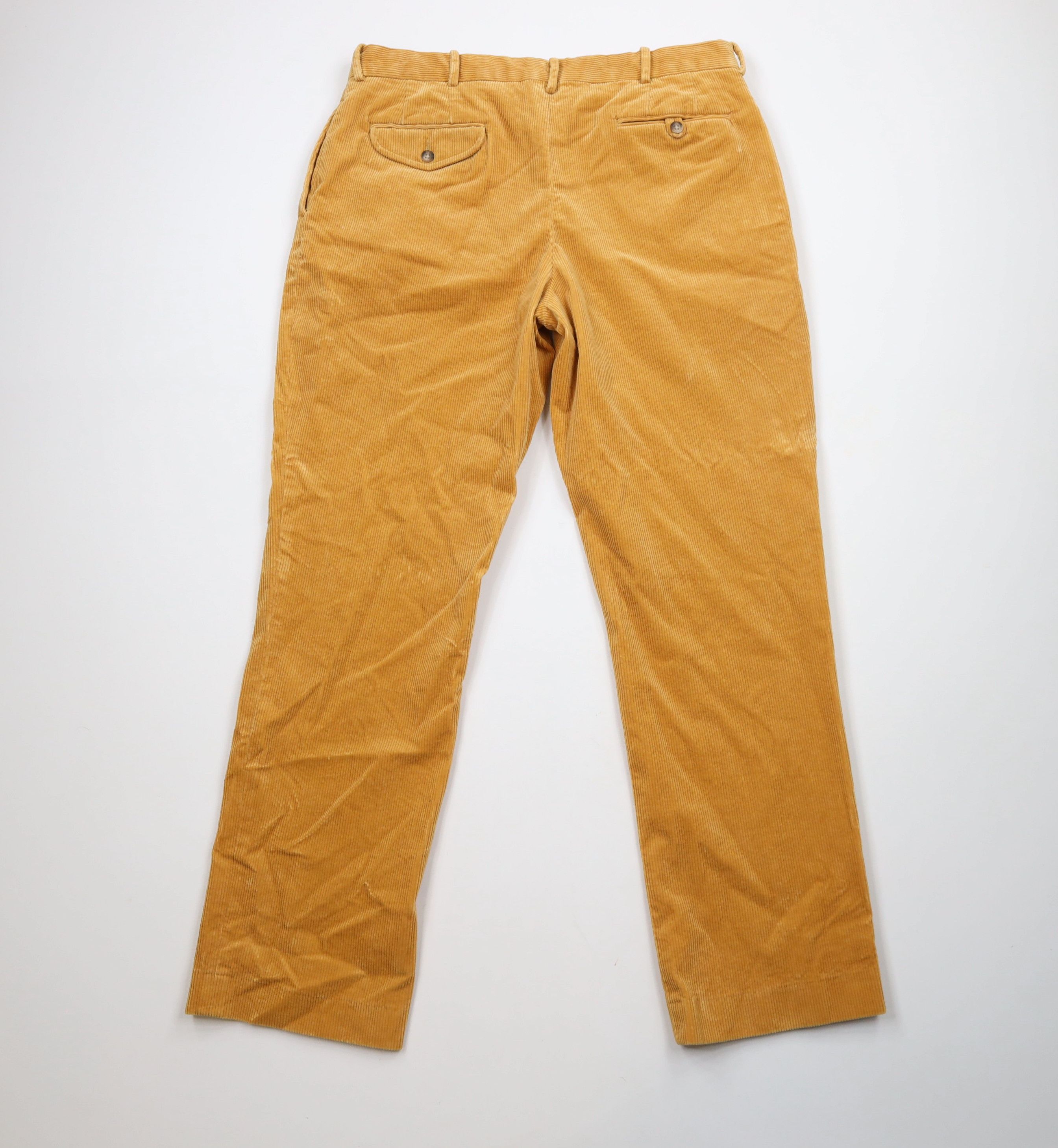 Ralph Lauren × Vintage Vintage 90s Ralph Lauren Heavy Fine Tailoring Corduroy Pants Size US 36 / EU 52 - 9 Thumbnail
