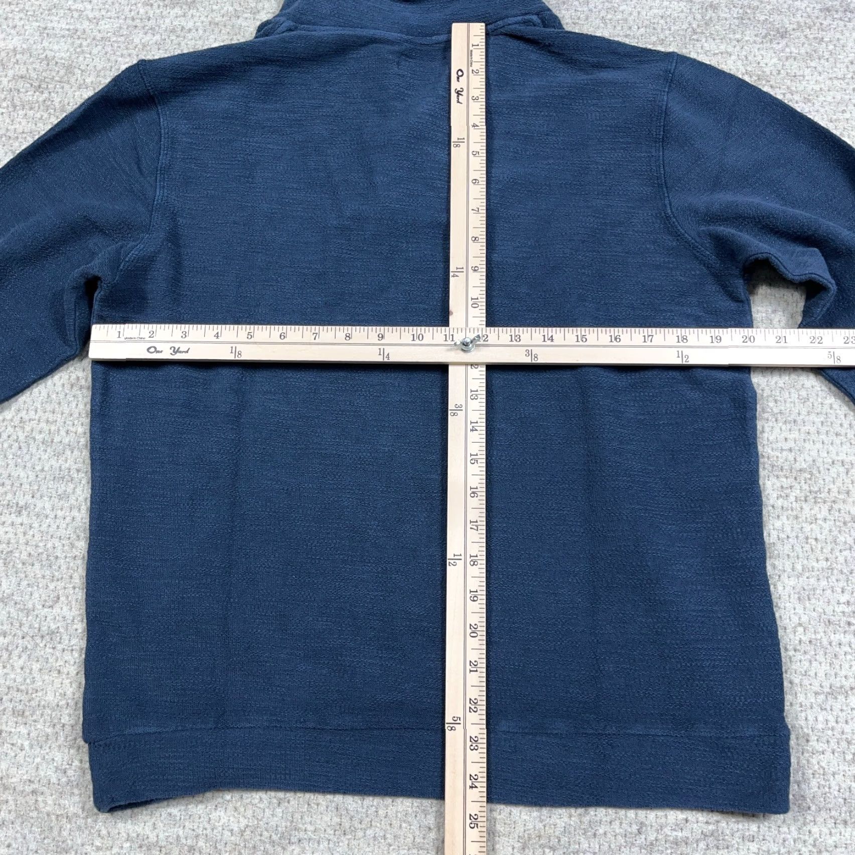 Marine Layer Marine Layer Sweater Men Small Blue Shawl Neck Pullover Cotton Adult Size US S / EU 44-46 / 1 - 7 Thumbnail