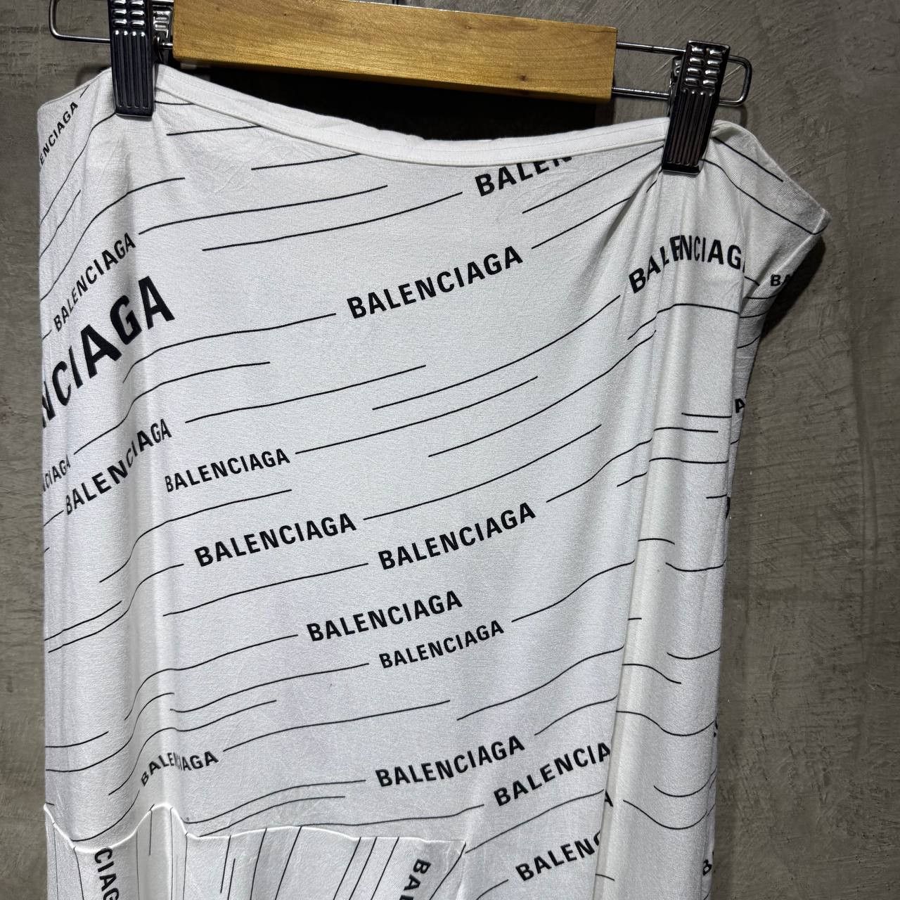 Balenciaga Balenciaga Asymmetric Midi Skirt Size 26" / US 2 / IT 38 - 2 Thumbnail