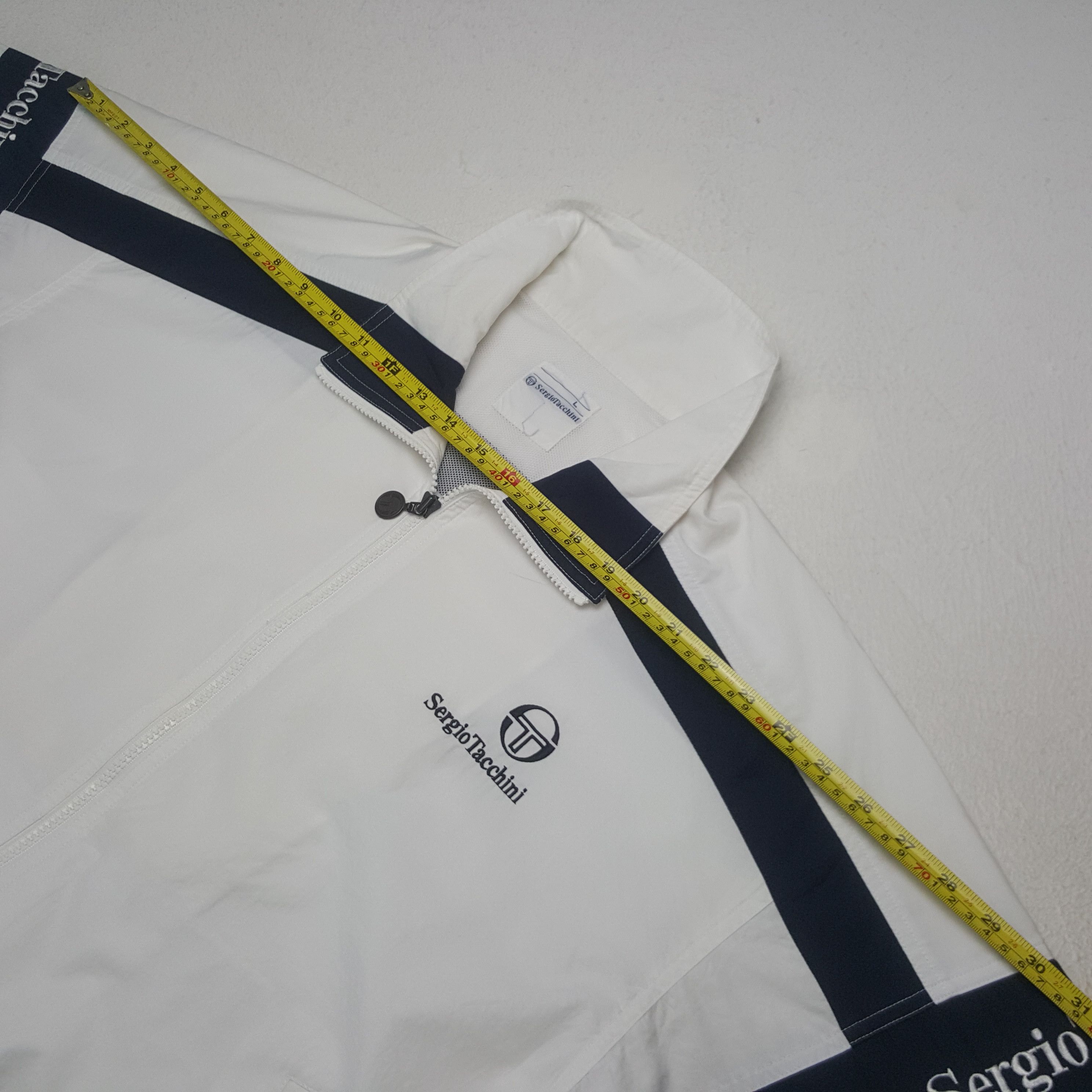 Sergio Tacchini Vintage Sergio Tacchini Tennis Windbreaker Jacket C296N29 Size US XL / EU 56 / 4 - 5 Thumbnail