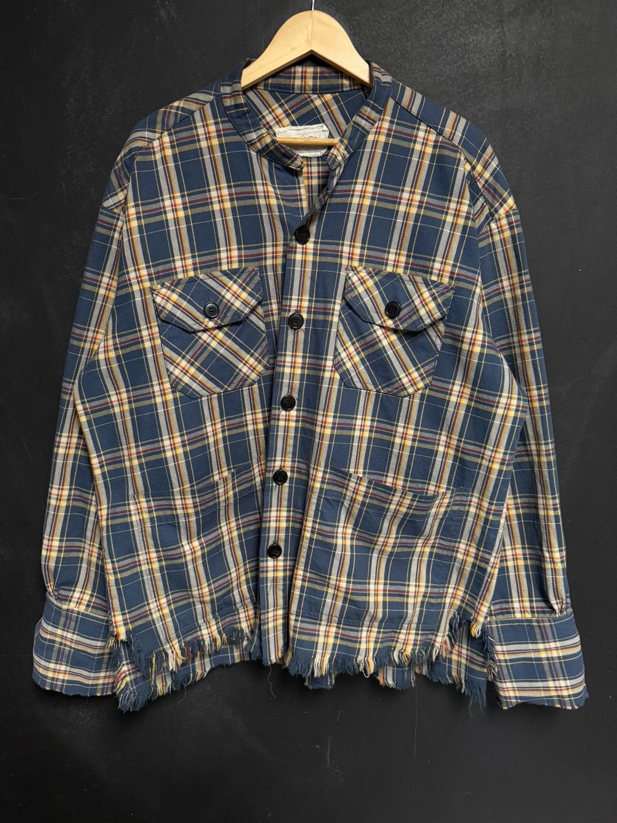 Greg Lauren Greg Lauren SAMPLE Dixie Chicks Blue Plaid Studio