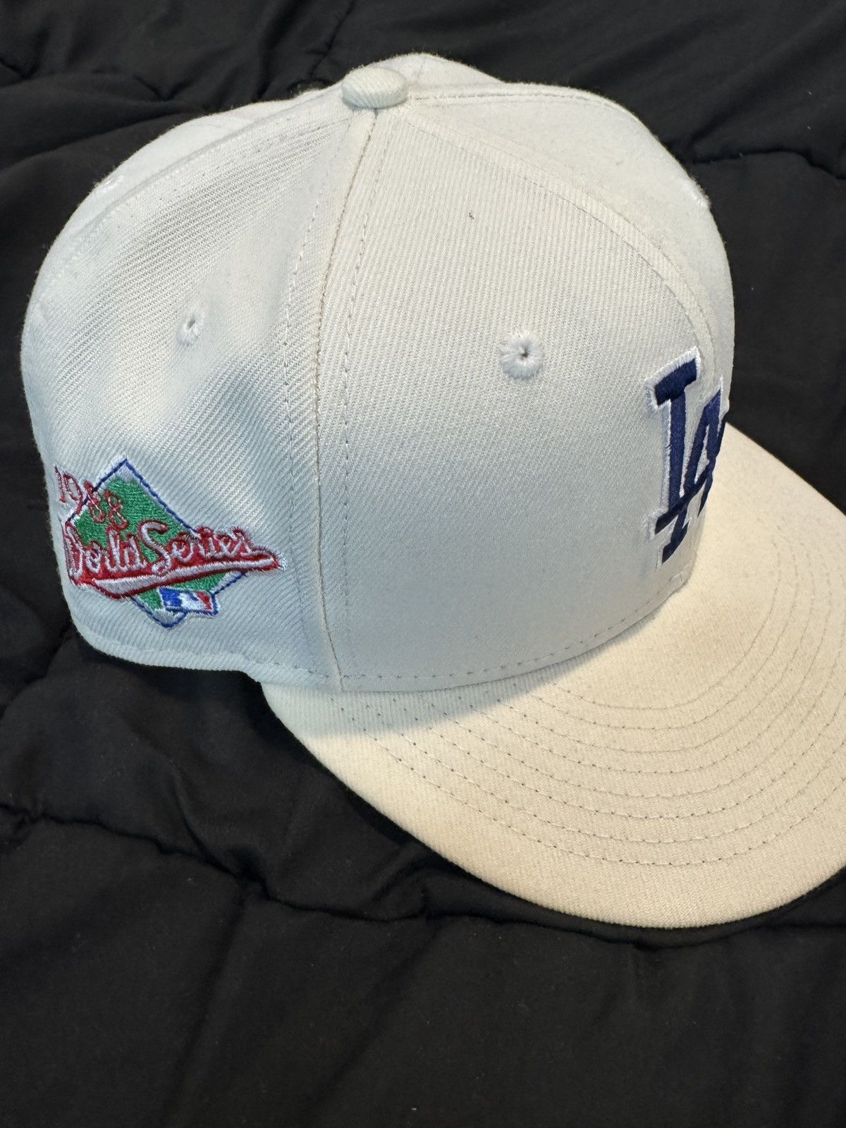 New Era White LA Dodgers fitted Size ONE SIZE - 2 Thumbnail