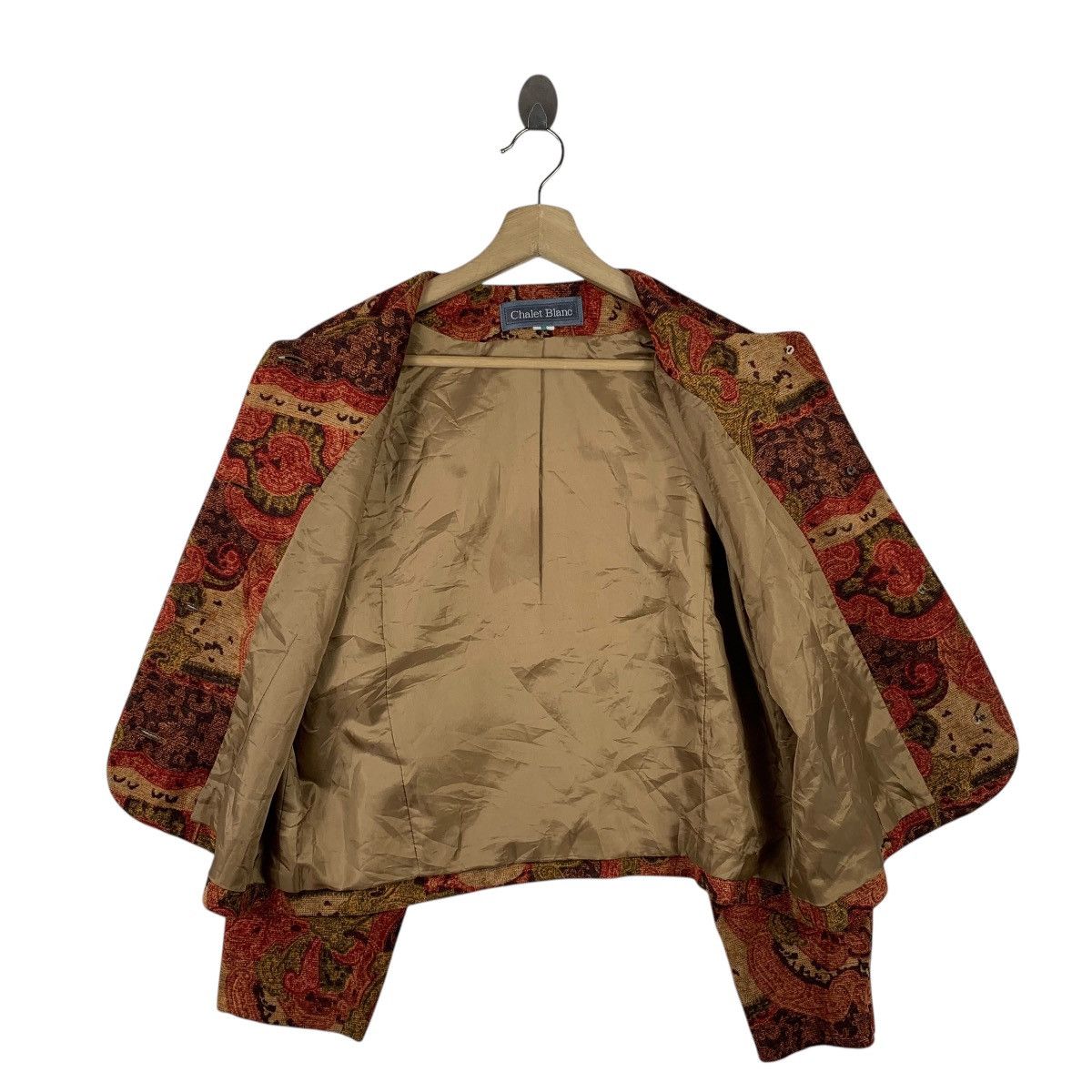 Designer × Japanese Brand CHALET BLANC Japanese Brand Paisley Design Fullprint Design Size L / US 10 / IT 46 - 3 Thumbnail