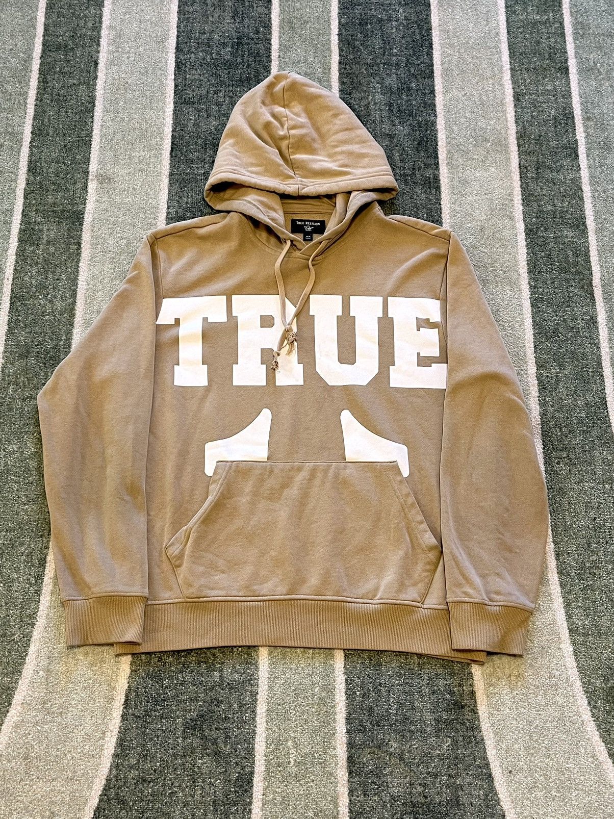 True Religion × Vintage Y2K True Religion Overprint Hoodie Size US M / EU 48-50 / 2 - 1 Preview