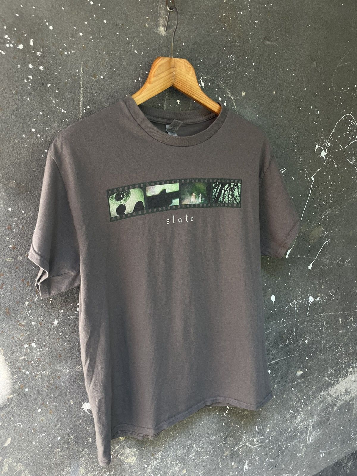 Expert Horror Slate Horror Movies T-Shirt Film Grey RARE Size US L / EU 52-54 / 3 - 4 Thumbnail