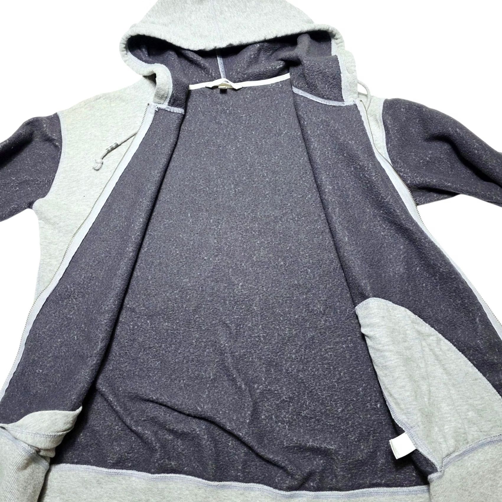 Victoria's Secret Victoria's Secret Hoodie Women Medium Full Zip Sleeve Logo Soft Solid Gray Regular Size M / US 6-8 / IT 42-44 - 3 Thumbnail
