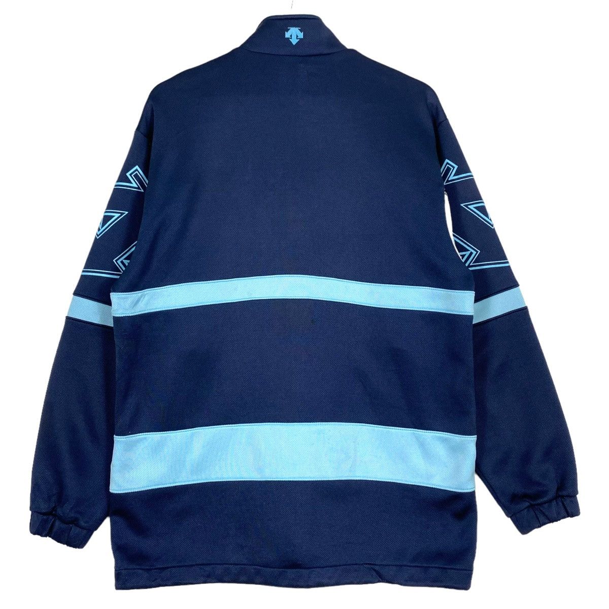 Descente × Japanese Brand 💥90s DESCENTE SPORT TRACK TOP ZIPER JACKET Size US L / EU 52-54 / 3 - 10 Thumbnail