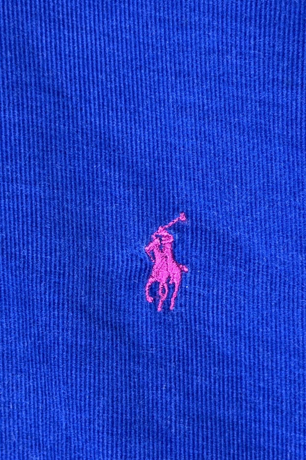 Polo Ralph Lauren Polo Ralph Lauren BLAKE Corduroy Shirt Blue Pink Pony Size US M / EU 48-50 / 2 - 4 Thumbnail