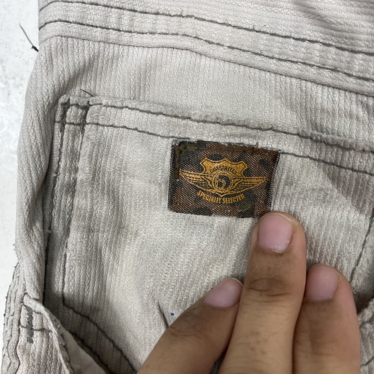 Japanese Brand × Vintage Vintage Dogman Distressed Denim Size US 32 / EU 48 - 18 Thumbnail