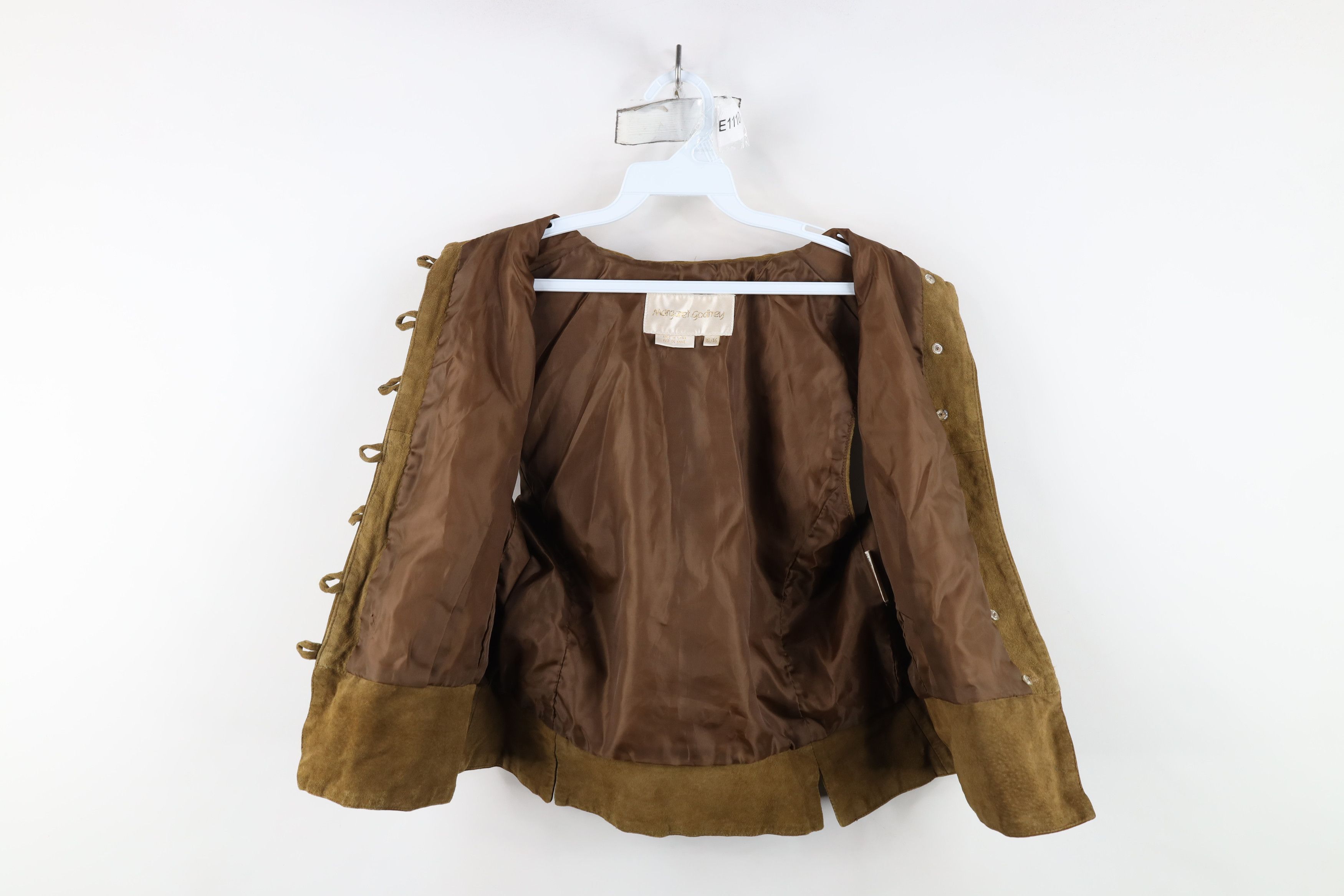 Vintage Vintage 90s Streetwear Suede Leather Button Vest Jacket Size XL / US 12-14 / IT 48-50 - 10 Thumbnail