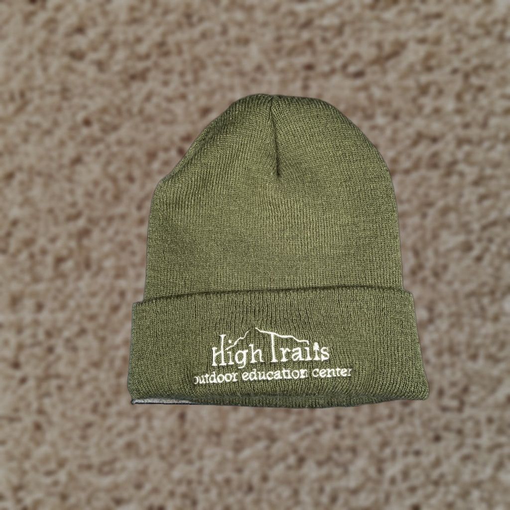 Port & Company Port & Company High Trails Outdoor Education Center Beanie Toque Adult One Size Green Knit Acrylic Hat/Cap Size ONE SIZE - 1 Thumbnail