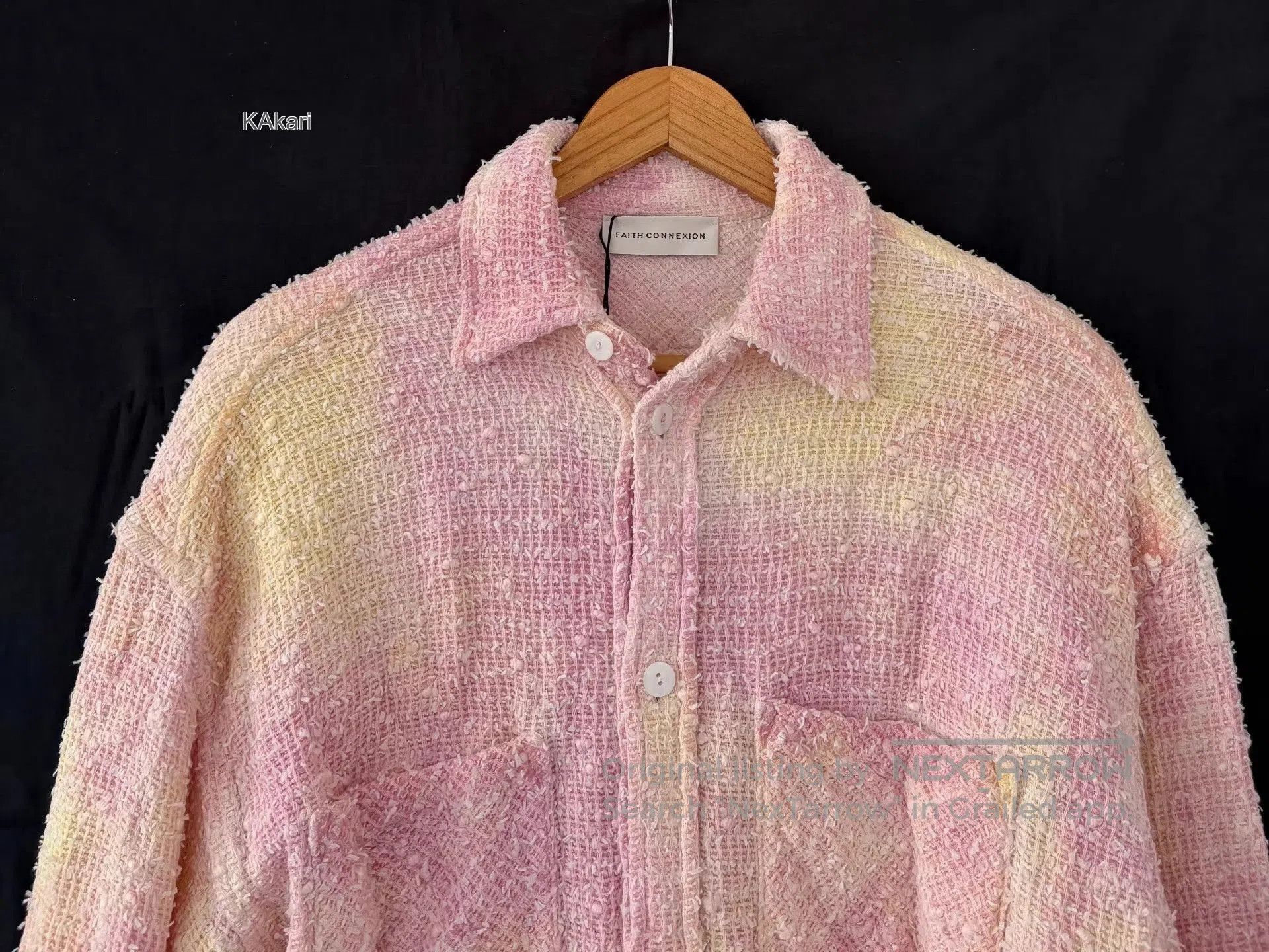 Faith Connexion Multi Color Textured Button. Size US M / EU 48-50 / 2 - 3 Thumbnail
