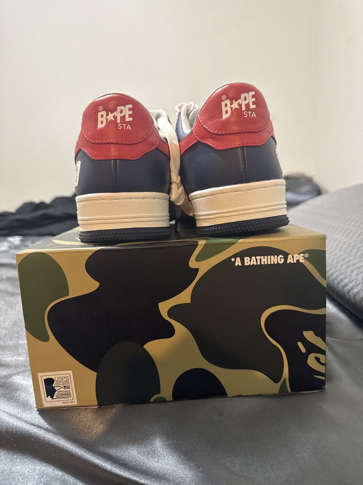 Bape USPS x Bapesta 'Priority Mail Express Label' Size US 10 / EU 43 - 4 Thumbnail