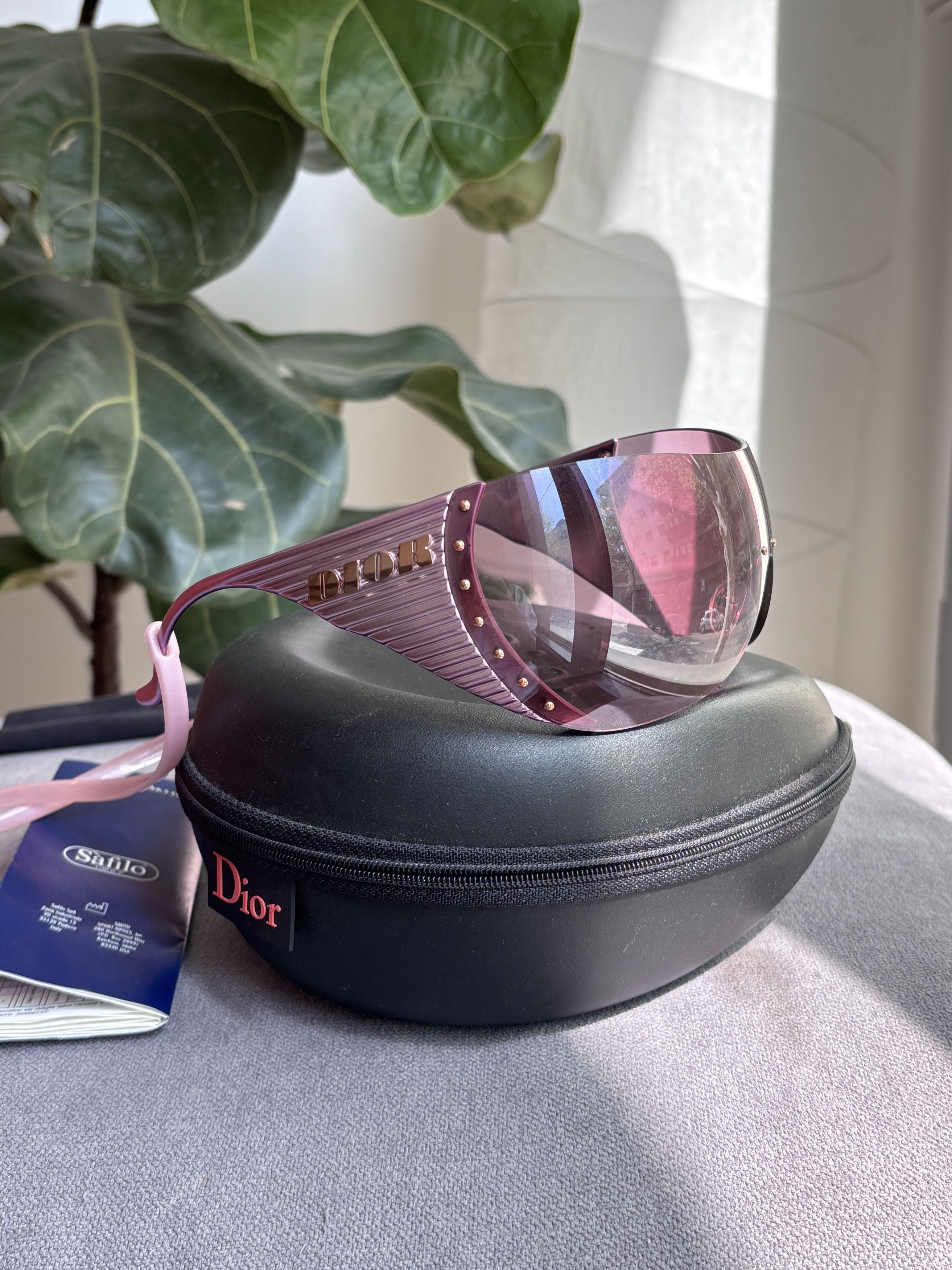 Dior Christian Dior Sunglasses Bike 1 Ski 90s Mask Sport Vintage Size ONE SIZE - 4 Thumbnail